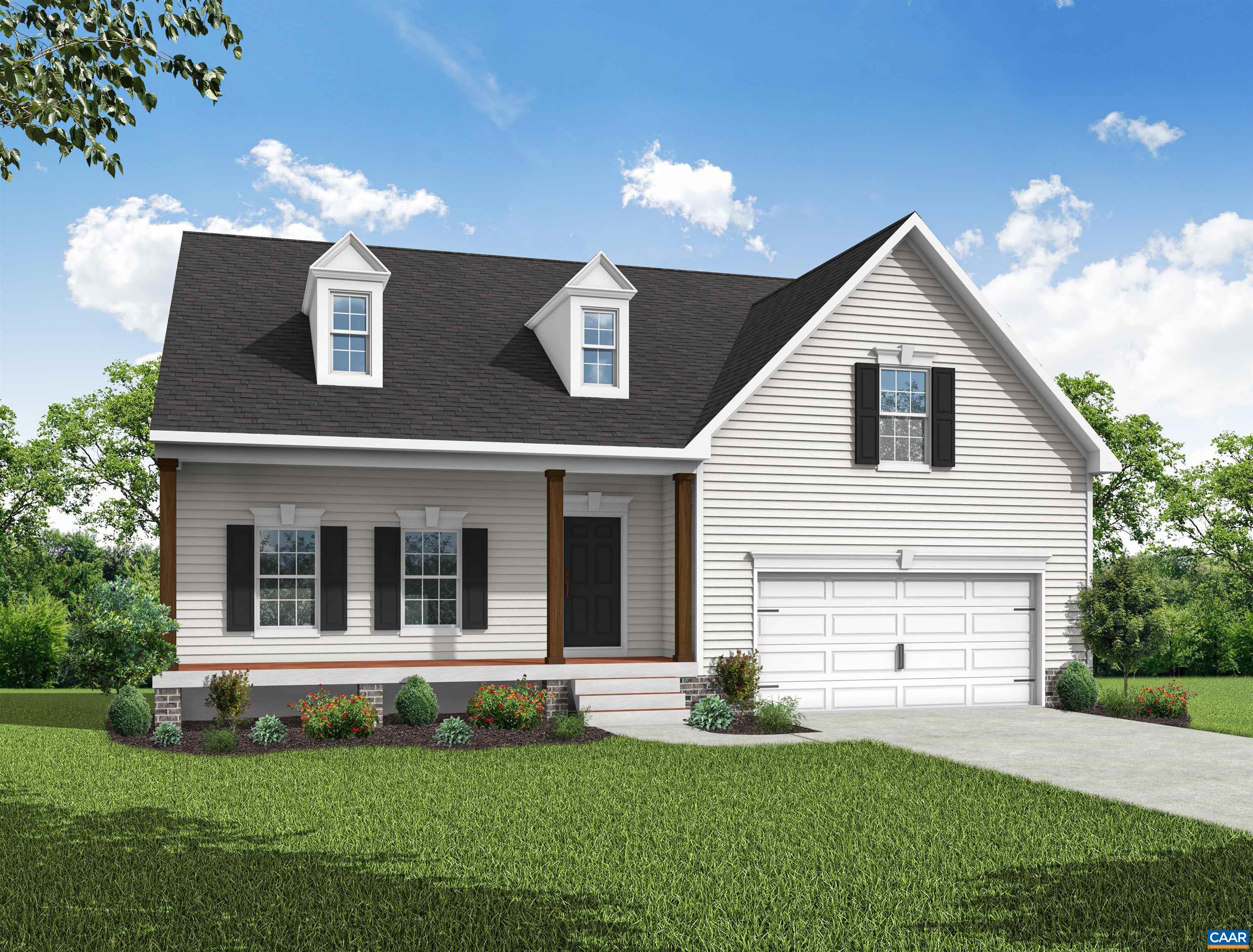 Front Load Garage. Standard Elevation