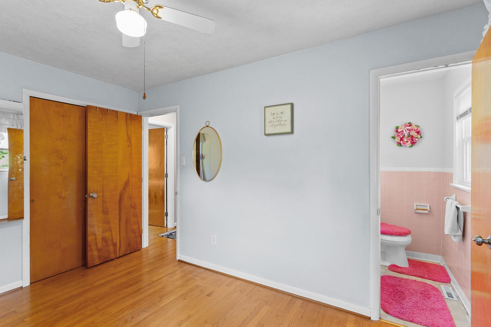with half bath and nice closets. with half bath and nice closets.