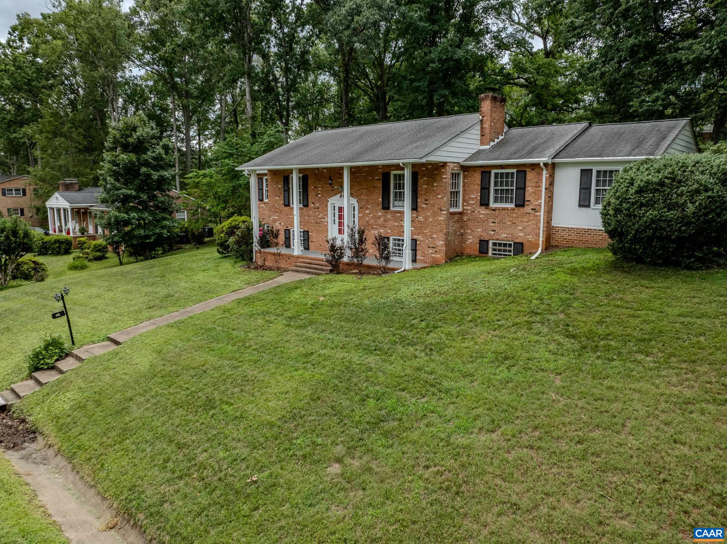 Surrounded by mature trees this all-brick home is meticulously maintained. Surrounded by mature trees this all-brick home is meticulously maintained.