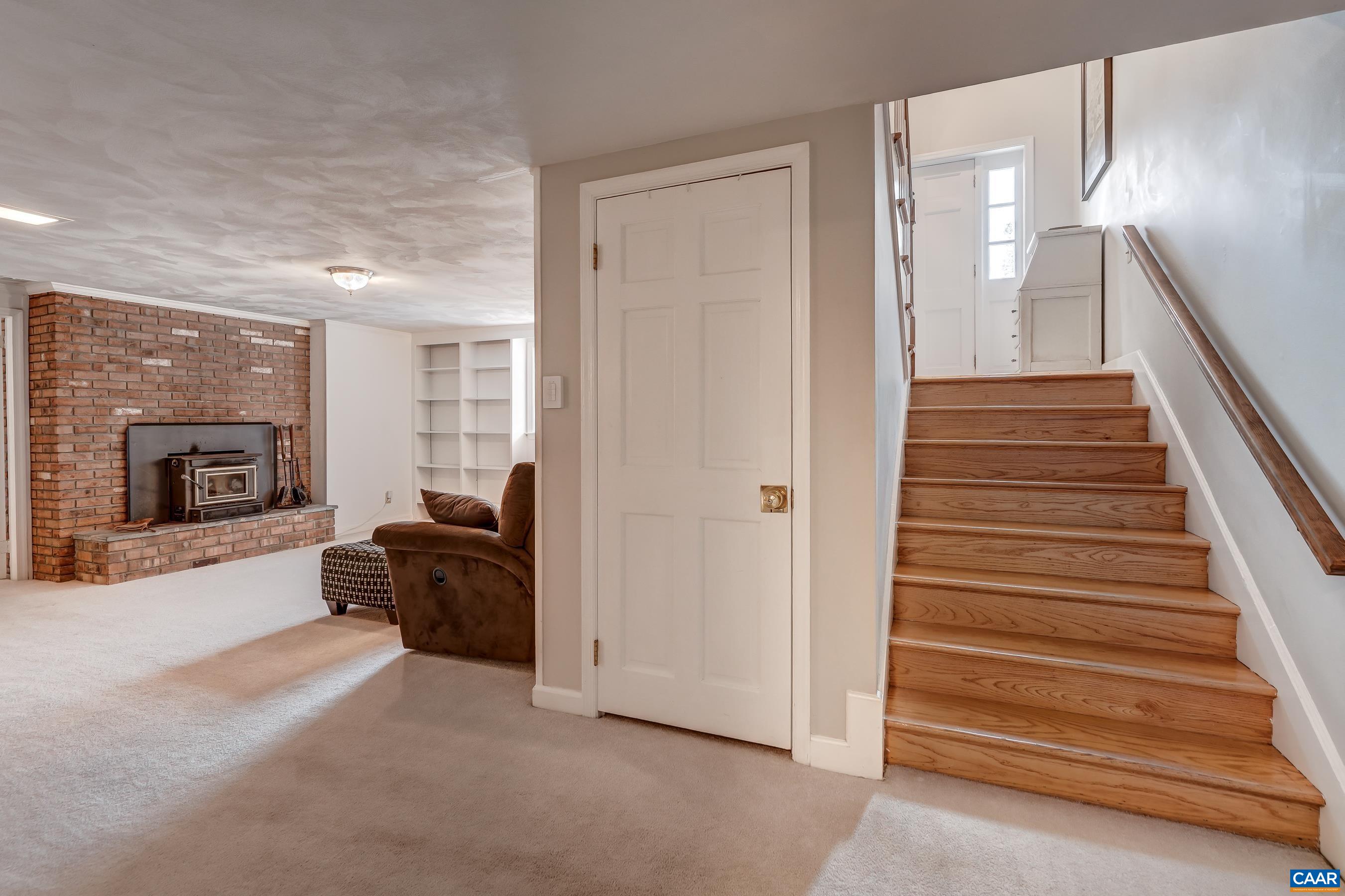Lower level features space for an in-law or rental apartment. Lower level features space for an in-law or rental apartment.