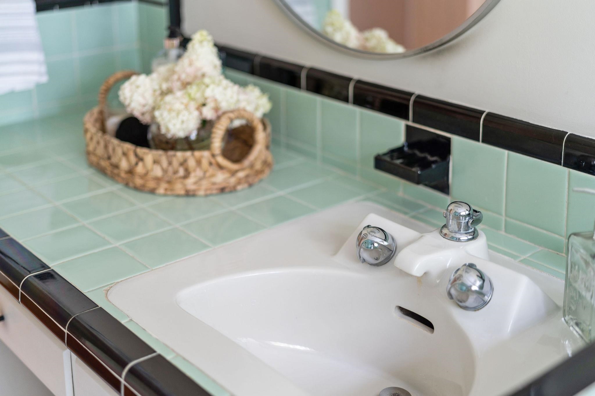 ... with the sweetest original tile & fixtures. ... with the sweetest original tile & fixtures.