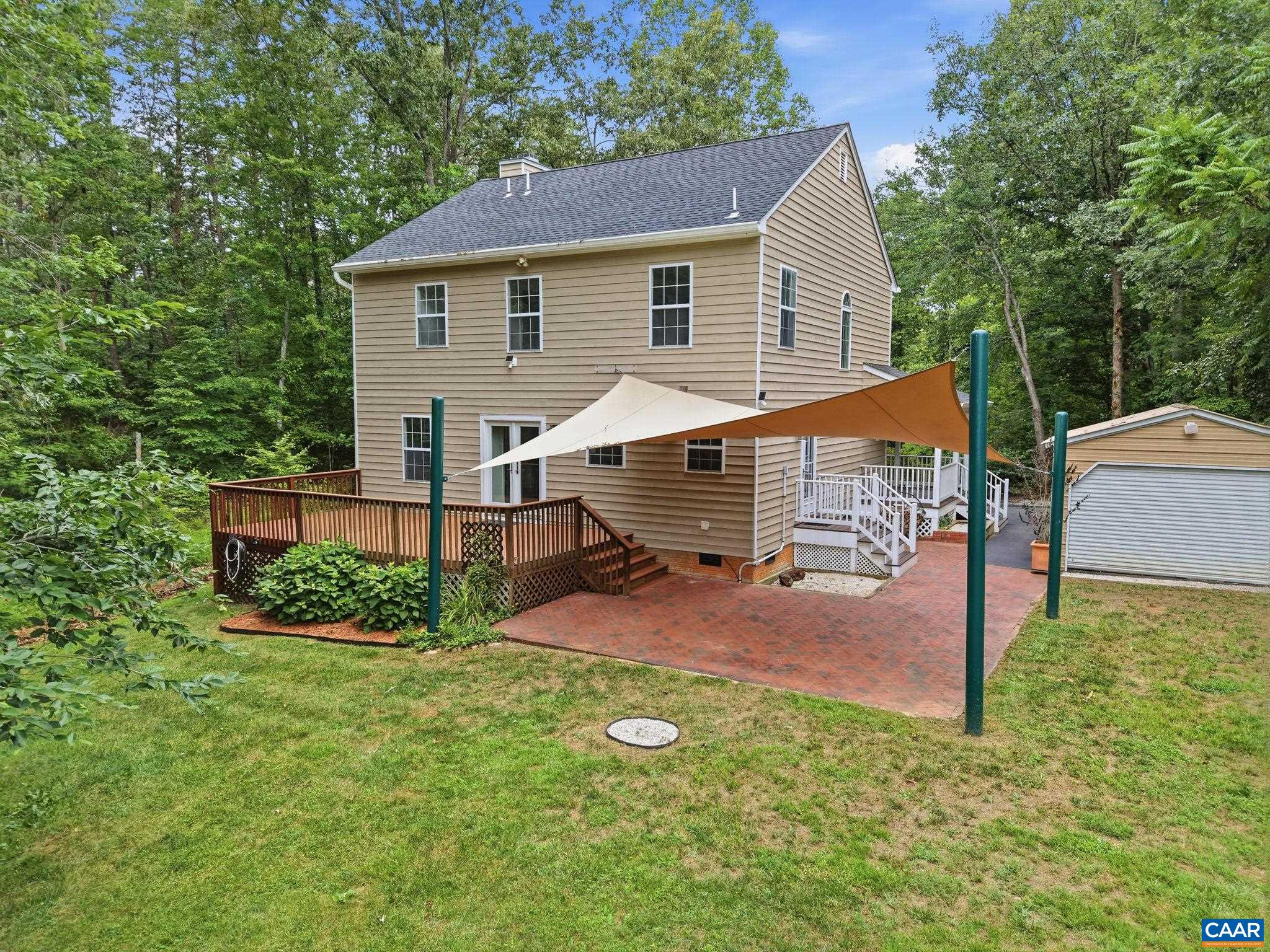 209 HALL DR, BARBOURSVILLE, Virginia 22923, 3 Bedrooms Bedrooms, ,2 BathroomsBathrooms,Residential,Backyard sanctuary!,209 HALL DR,680090 MLS # 680090