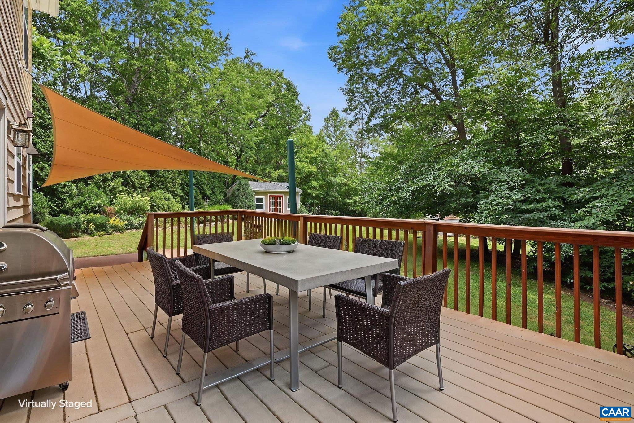 209 HALL DR, BARBOURSVILLE, Virginia 22923, 3 Bedrooms Bedrooms, ,2 BathroomsBathrooms,Residential,Backyard sanctuary!,209 HALL DR,680090 MLS # 680090
