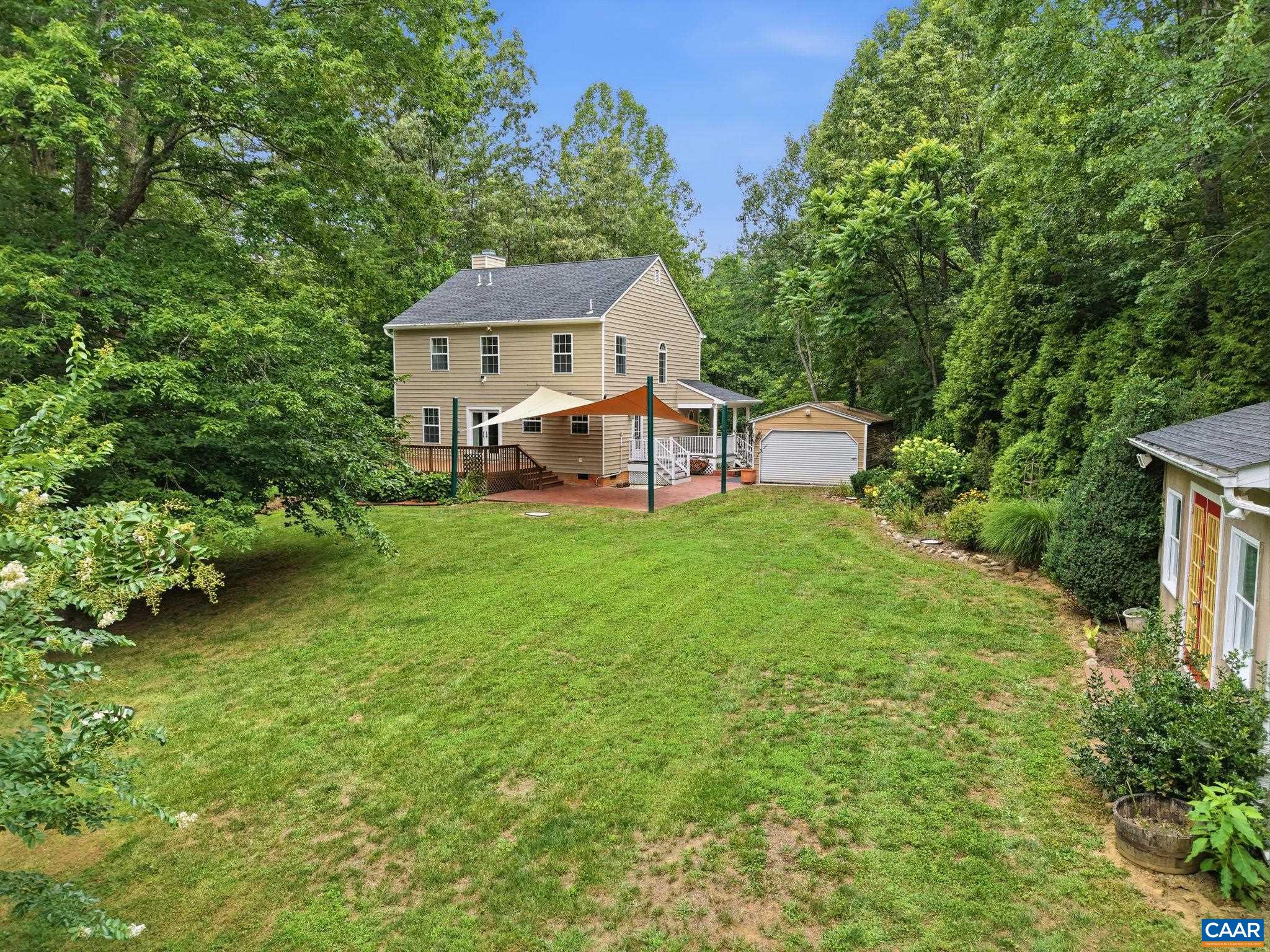 209 HALL DR, BARBOURSVILLE, Virginia 22923, 3 Bedrooms Bedrooms, ,2 BathroomsBathrooms,Residential,Backyard sanctuary!,209 HALL DR,680090 MLS # 680090
