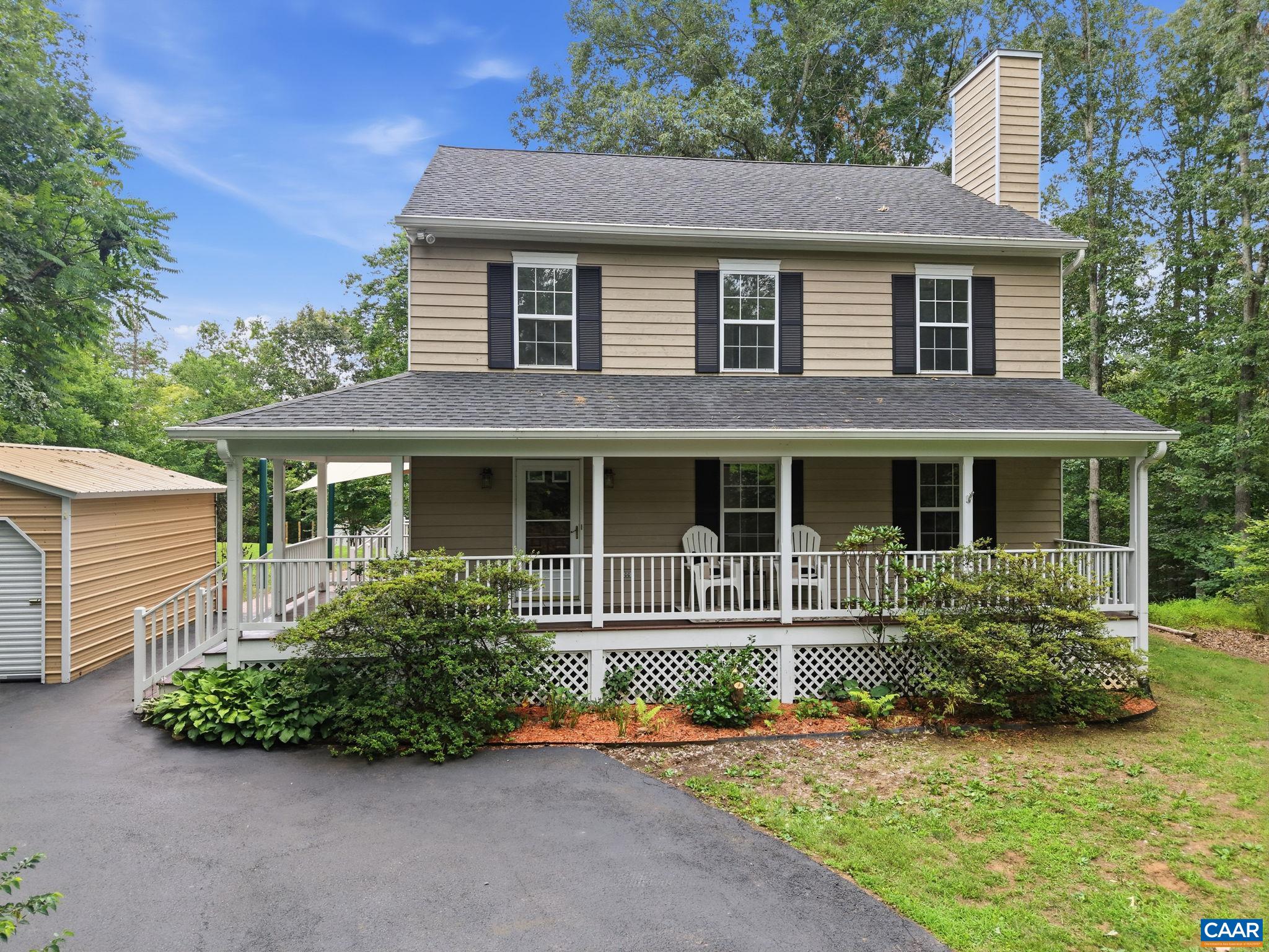 209 HALL DR, BARBOURSVILLE, Virginia 22923, 3 Bedrooms Bedrooms, ,2 BathroomsBathrooms,Residential,Backyard sanctuary!,209 HALL DR,680090 MLS # 680090