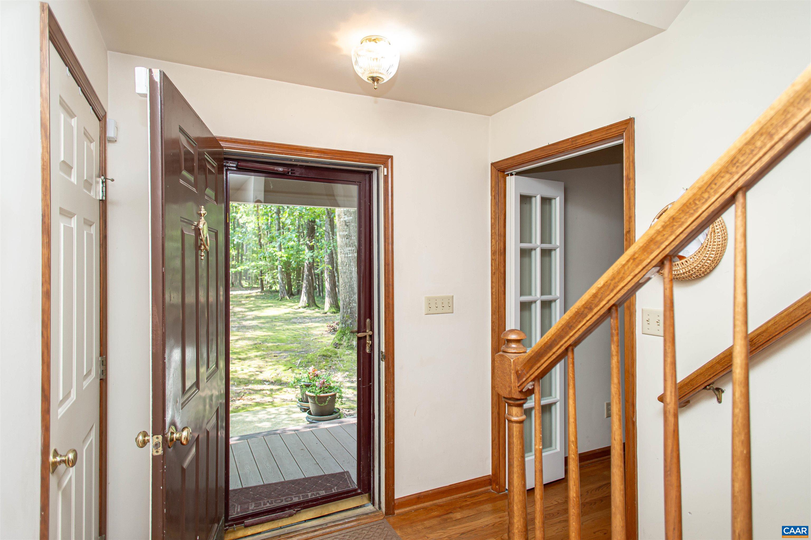 Step inside & you'll find hardwood floors throughout. Step inside & you'll find hardwood floors throughout.