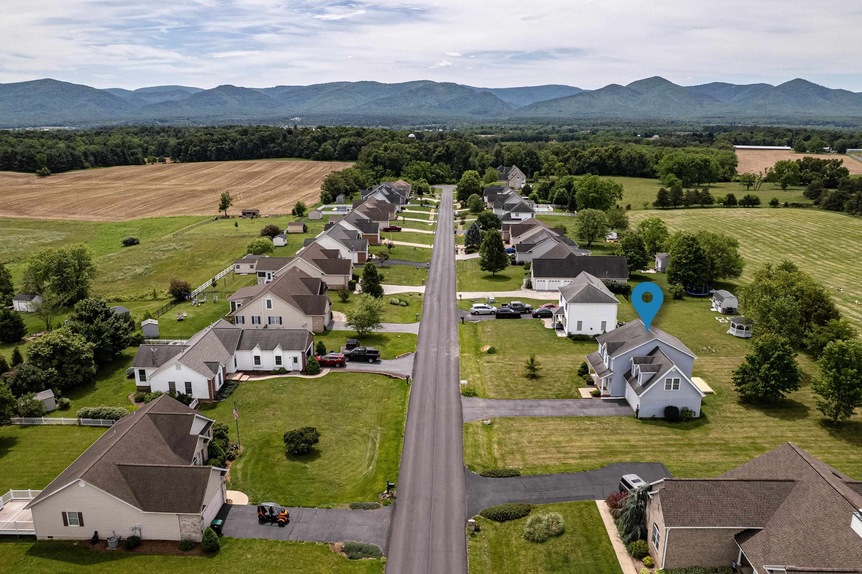 These photos highlight the gorgeous views the home offers, including Massanutten peak and the surrounding Blue Ridge Mountains. These photos highlight the gorgeous views the home offers, including Massanutten peak and the surrounding Blue Ridge Mountains.