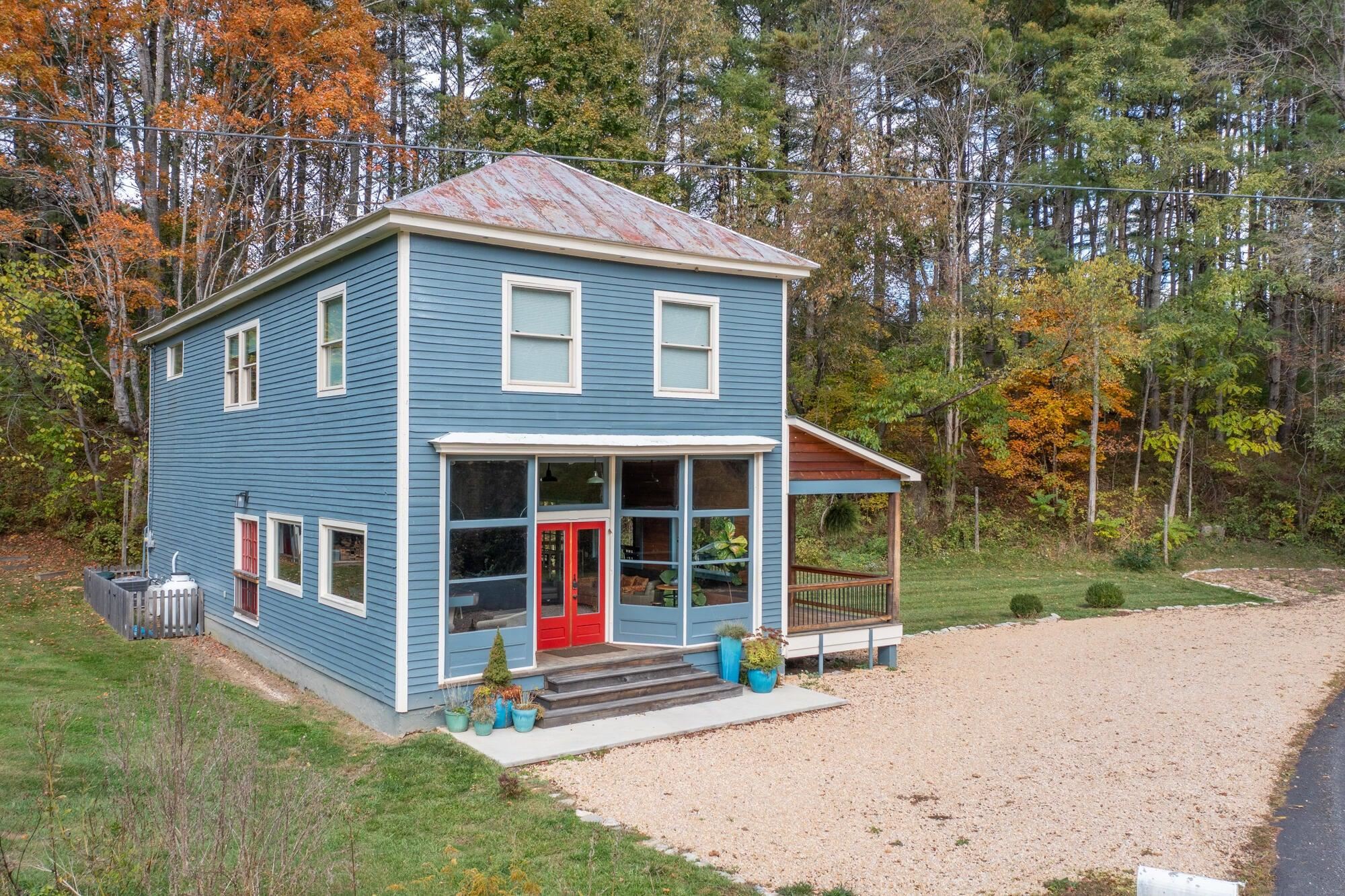 Situated in a country setting alongside the N. Buffalo Creek-- a renowned trout stream.