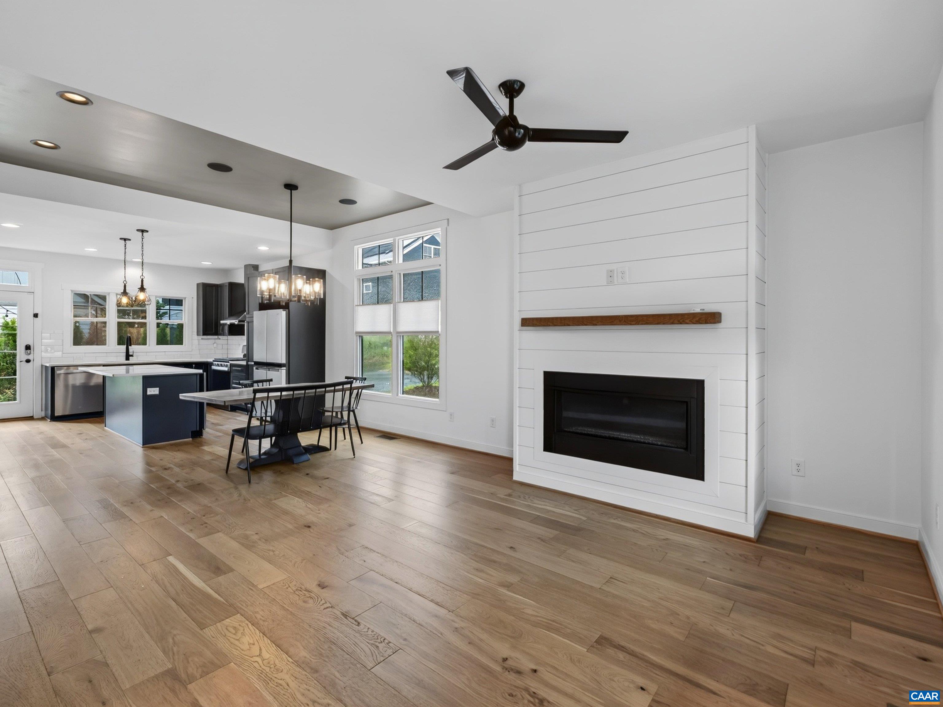An open floor plan invites you inside. An open floor plan invites you inside.
