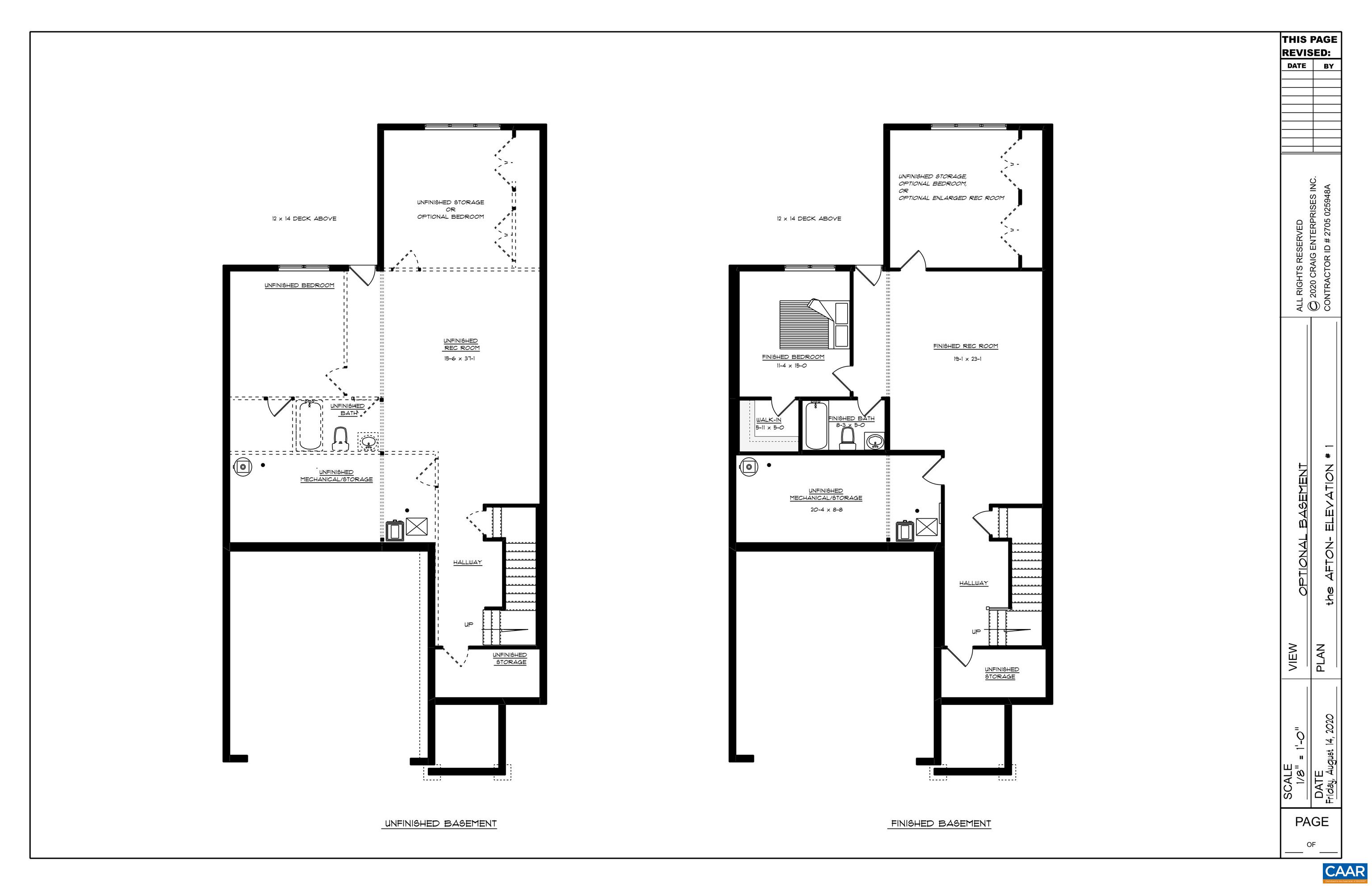 3813 DeCERBO TERR, CHARLOTTESVILLE, Virginia 22901, 4 Bedrooms Bedrooms, ,3 BathroomsBathrooms,Residential,Afton Villa - Walkout Basement,3813 DeCERBO TERR,680425 MLS # 680425