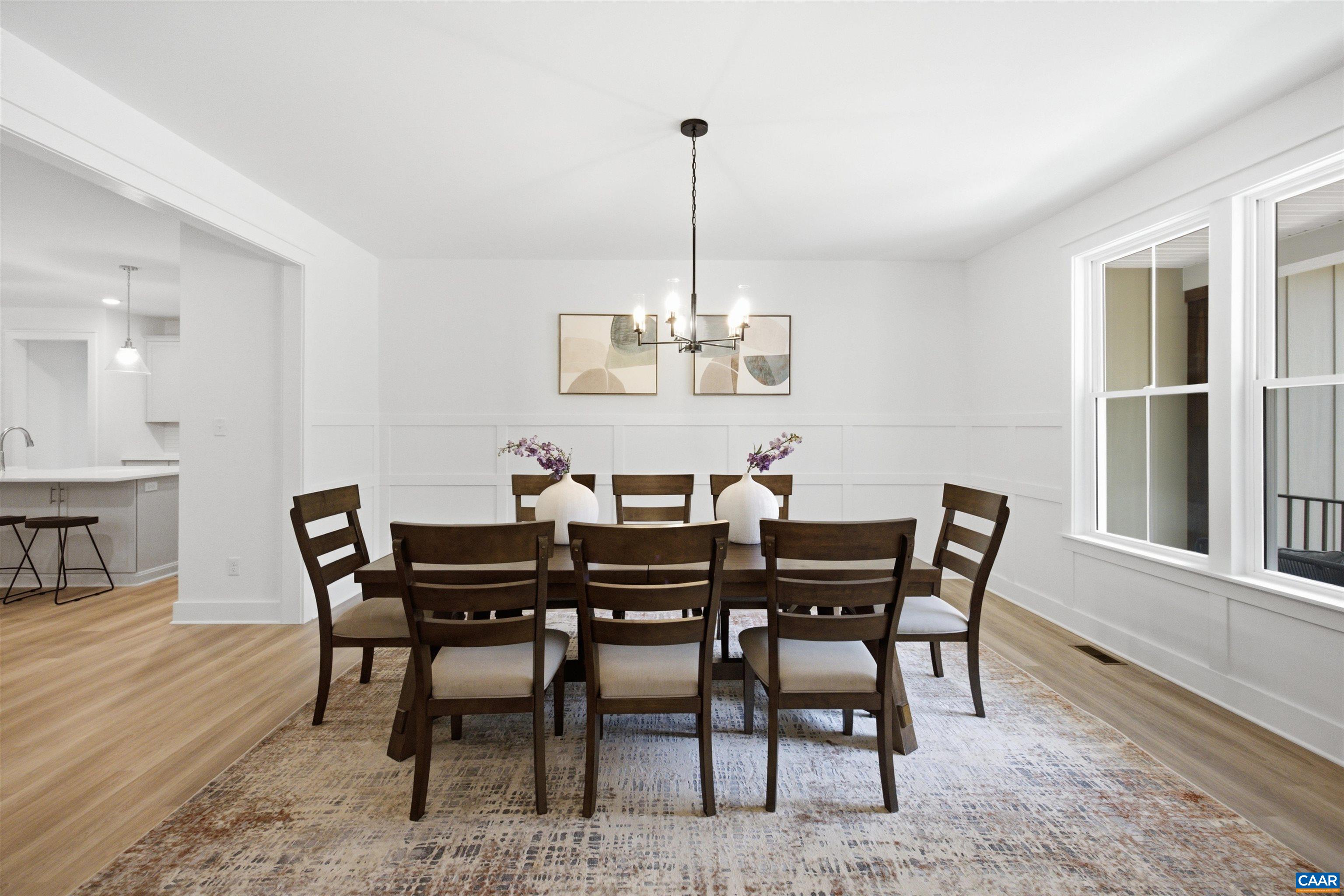 View to the kitchen. Staged home. View to the kitchen. Staged home.