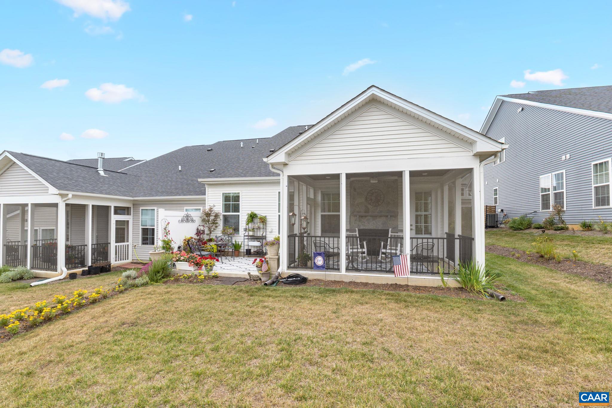 Rear of home.