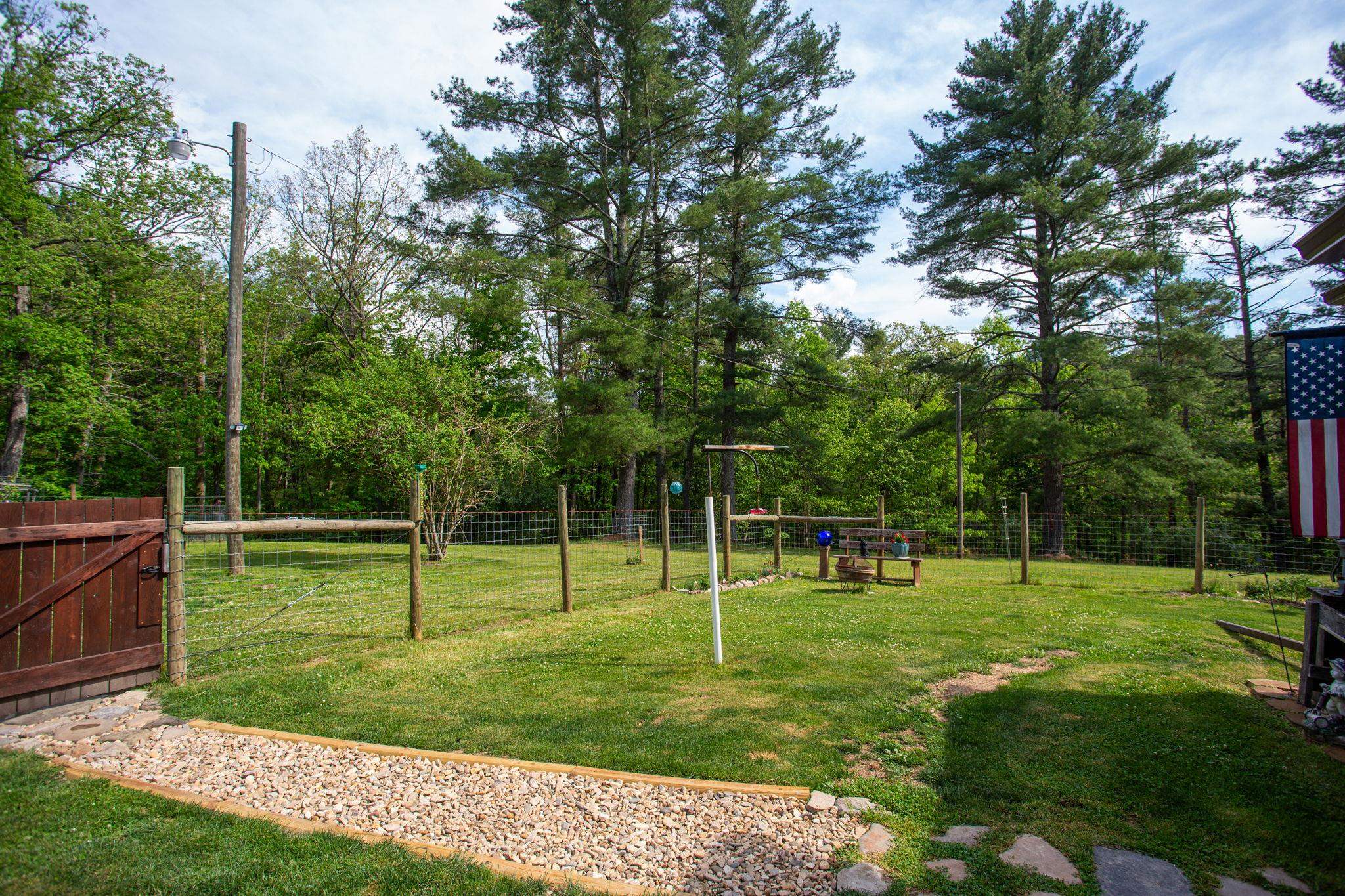 in front of house! Great for small children and pets.