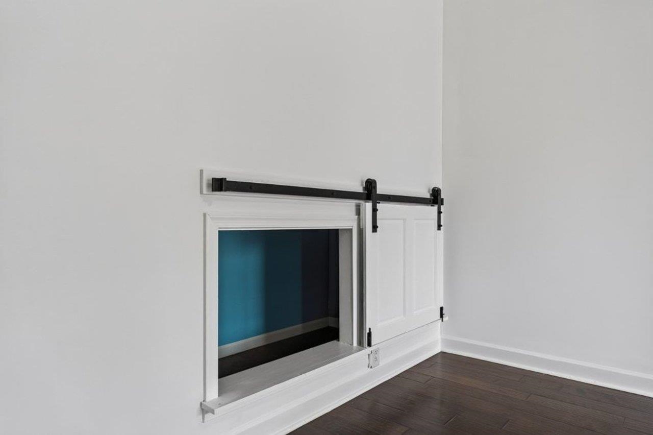 Additional storage in living room
