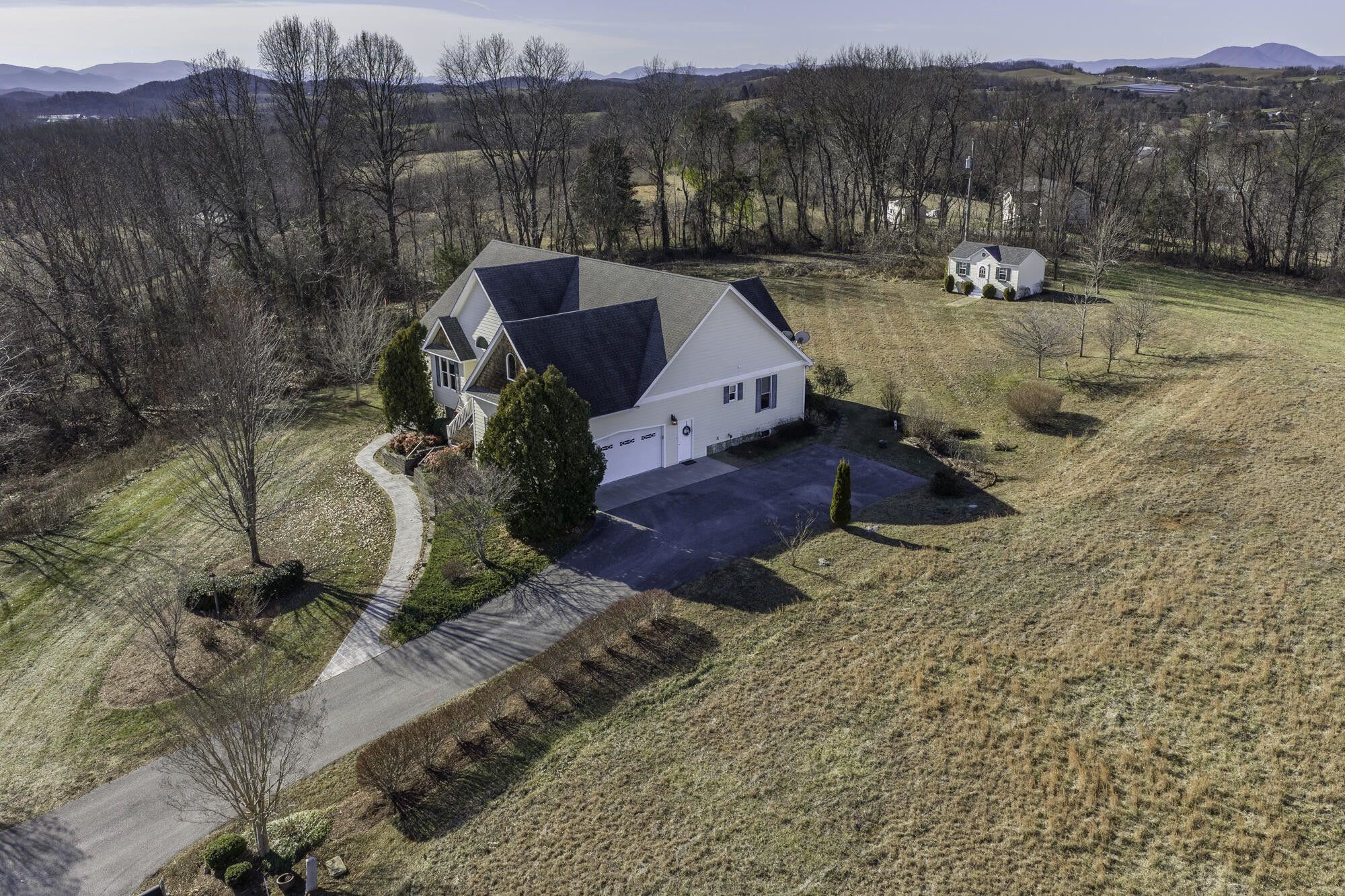 Bird's eye view. Bird's eye view.