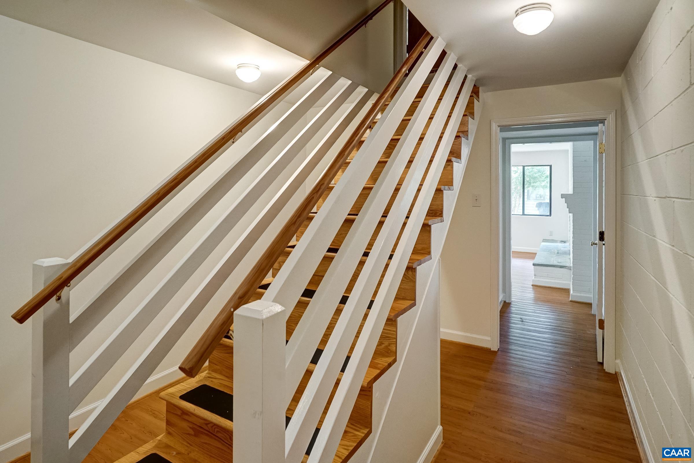 Versitile basement features LVP flooring. Versitile basement features LVP flooring.