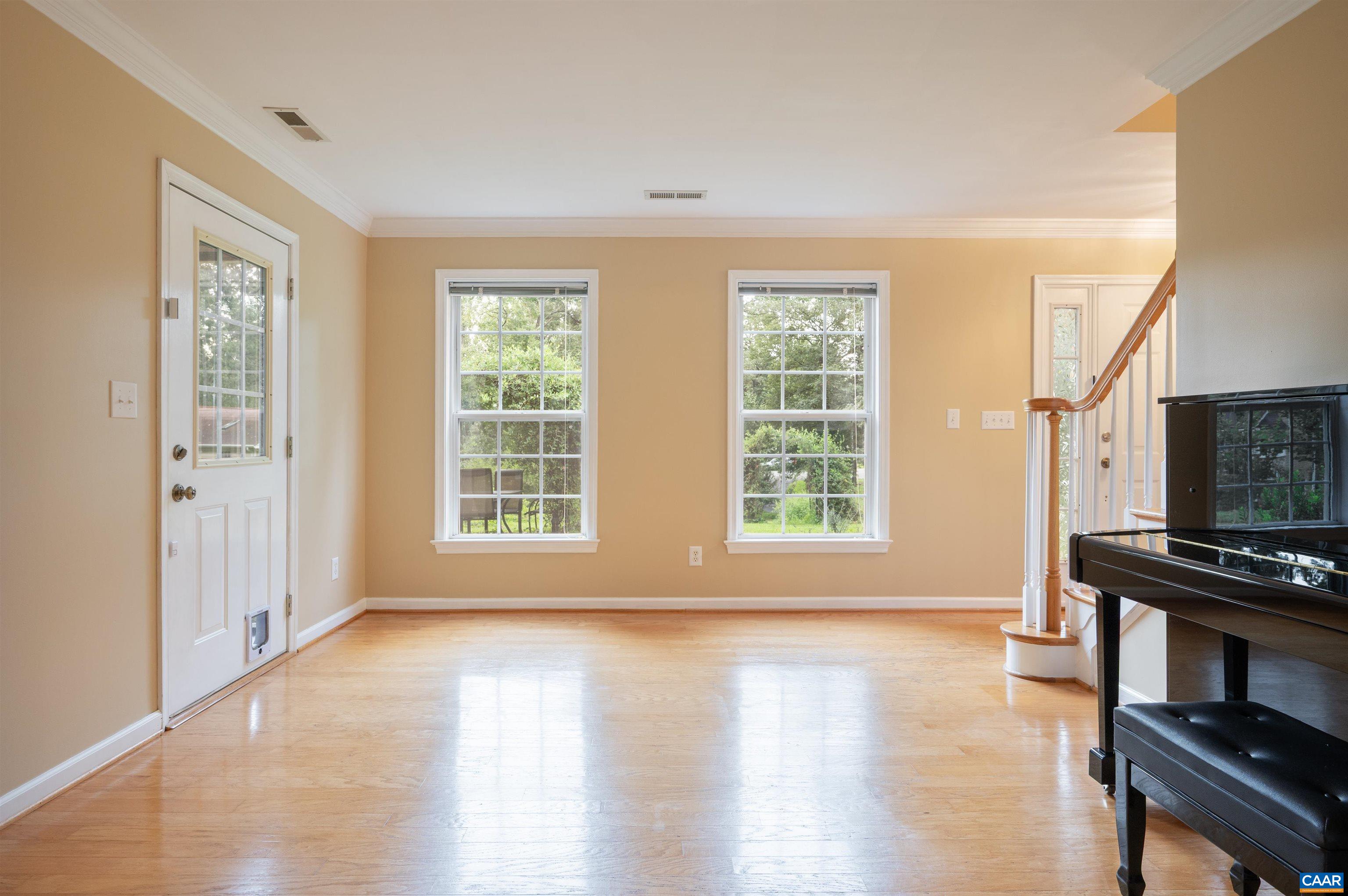 Screened porch adjacent to the living room.