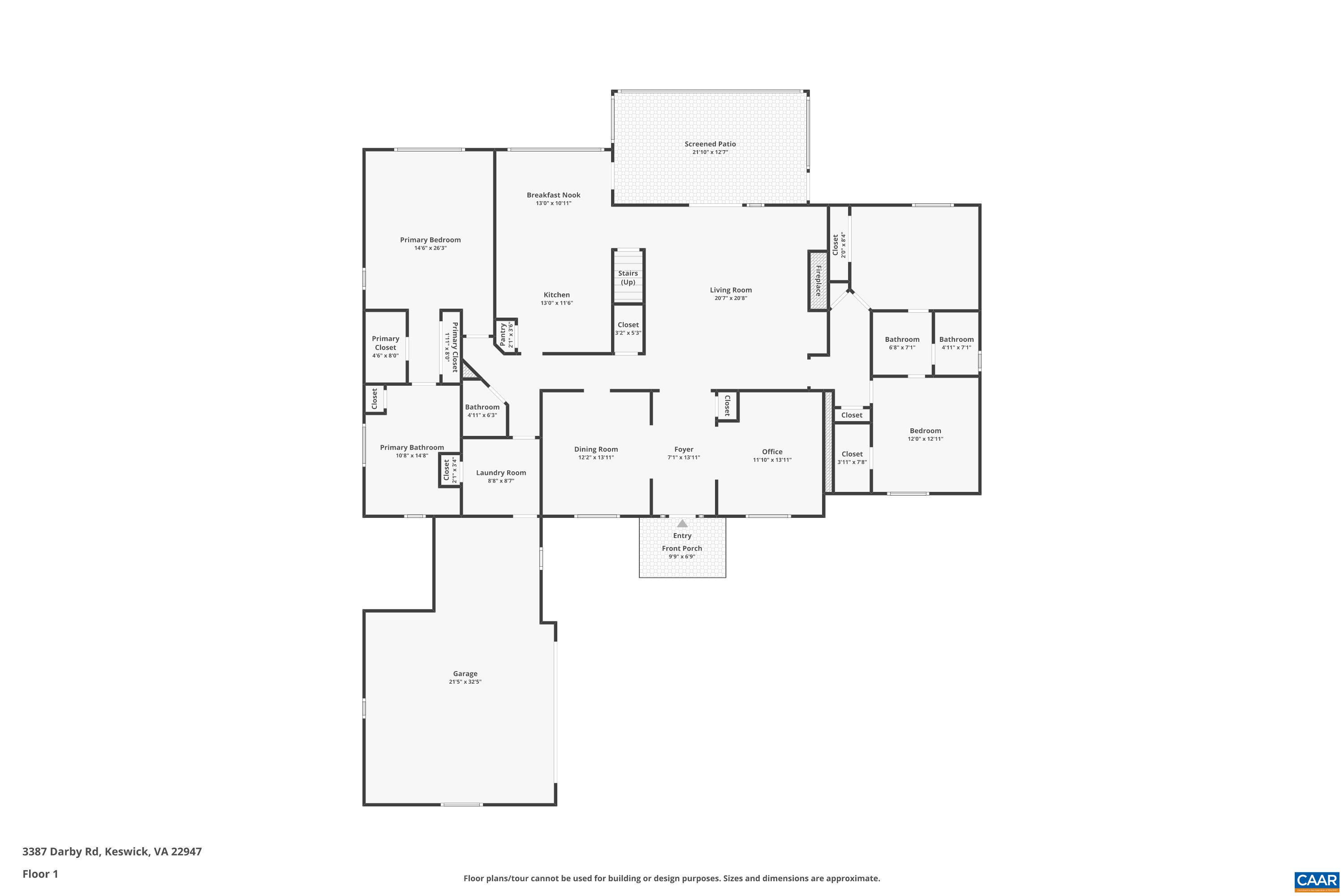3387 DARBY RD, KESWICK, Virginia 22947, 4 Bedrooms Bedrooms, ,2 BathroomsBathrooms,Residential,3387 DARBY RD,680737 MLS # 680737