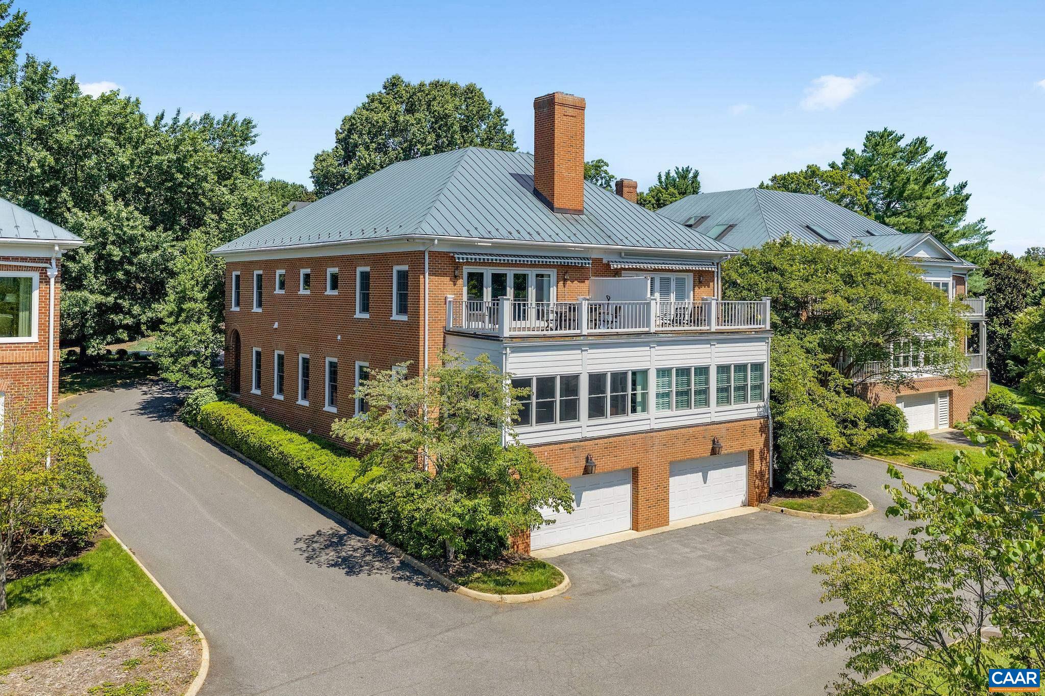 All-brick Colonial exterior. Private, large 2-car parking garage with rear entrance.