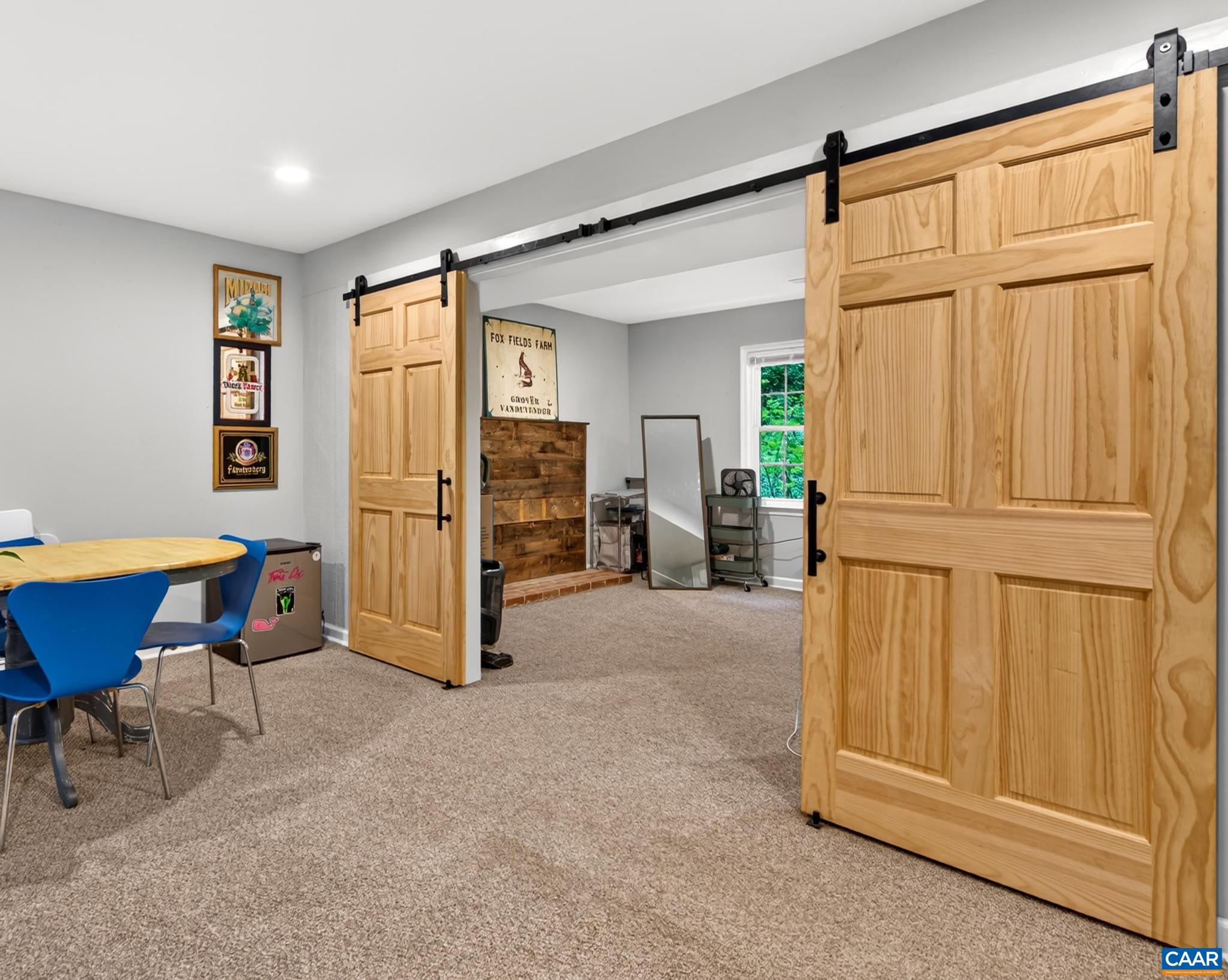 Added Guest Suite - with New Barn Door, Living Room, Bedroom & Closet - access to Bathroom Added Guest Suite - with New Barn Door, Living Room, Bedroom & Closet - access to Bathroom