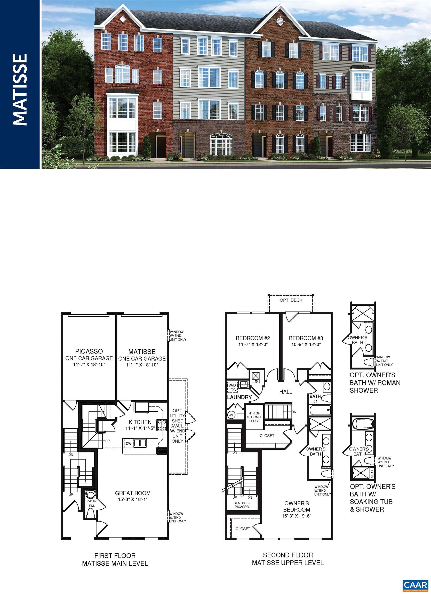 4074B PERSEUS LN, CHARLOTTESVILLE, Virginia 22901, 3 Bedrooms Bedrooms, ,2 BathroomsBathrooms,Residential,Matisse (end unit) - Victorian Heights,4074B PERSEUS LN,678498 MLS # 678498