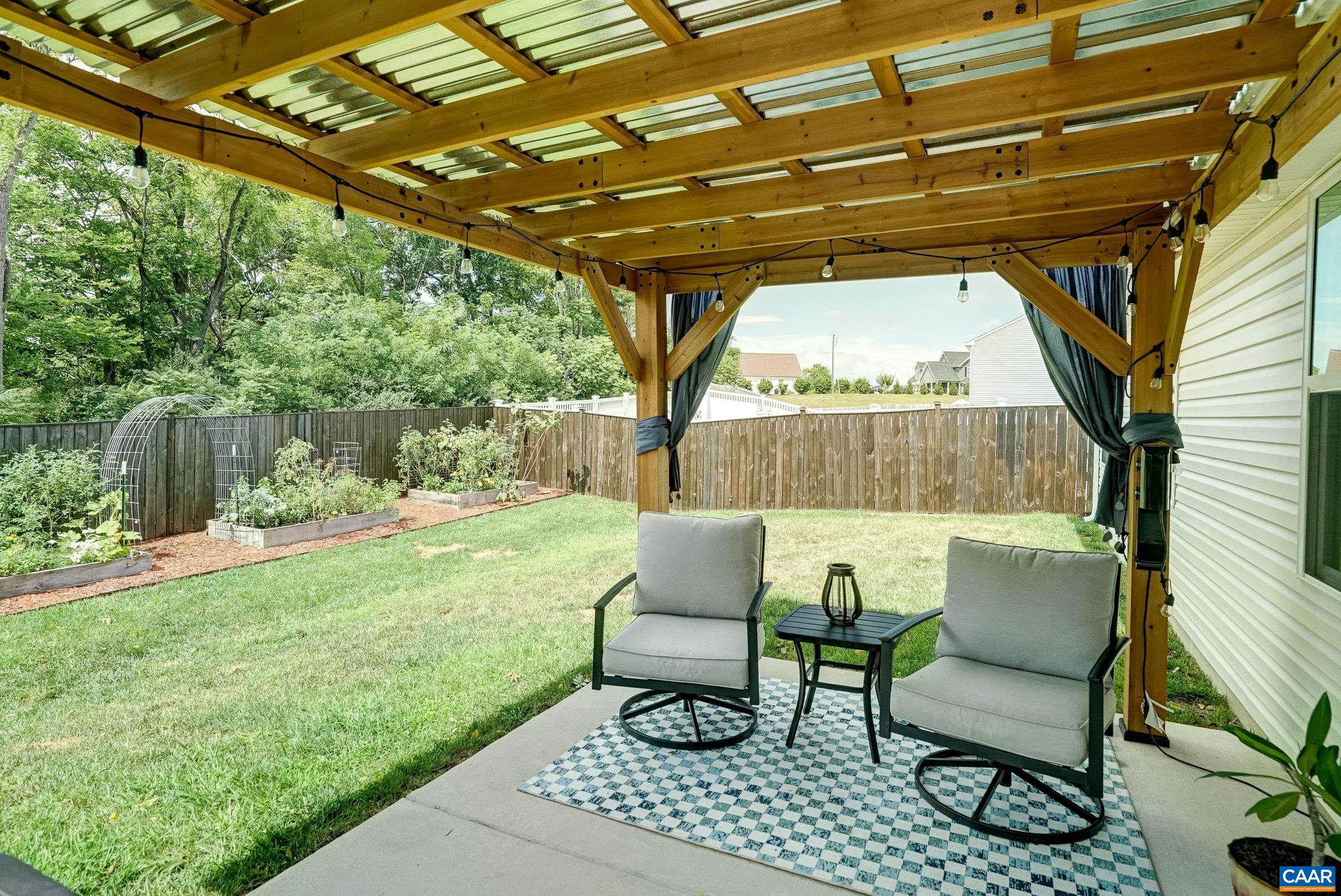Privacy curtains provide shade too! Privacy curtains provide shade too!