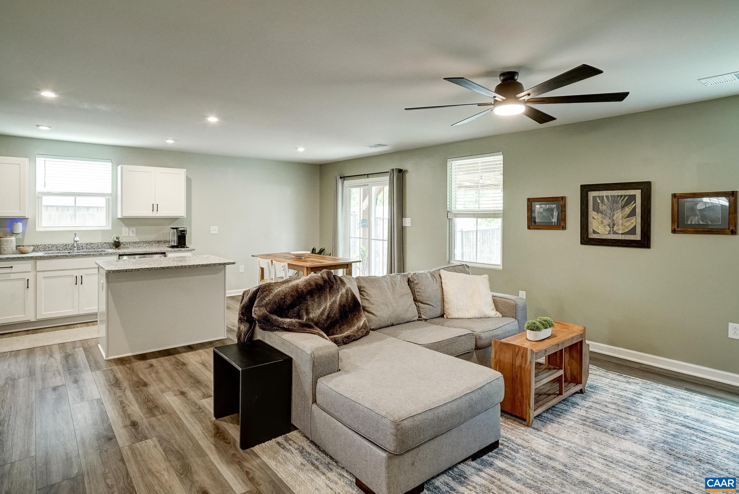 Open floor plan Open floor plan