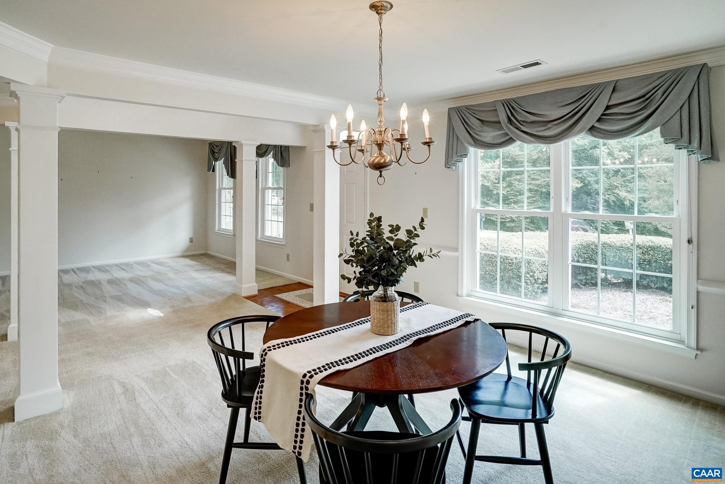 Gather for holiday meals in the dining room. Gather for holiday meals in the dining room.
