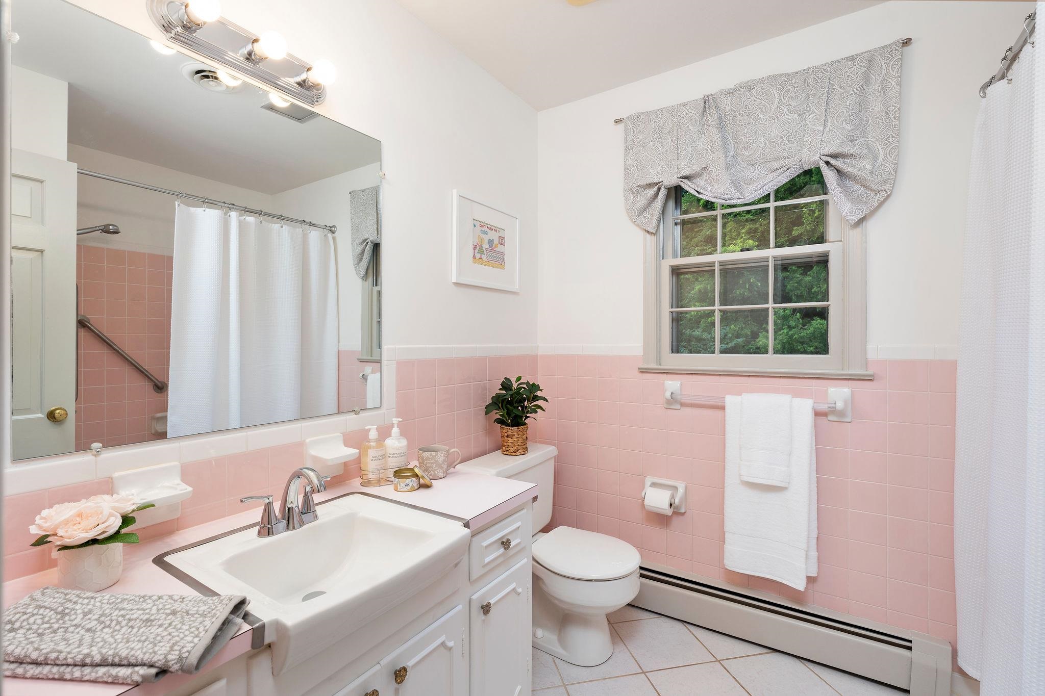 Precious petal pink original tile