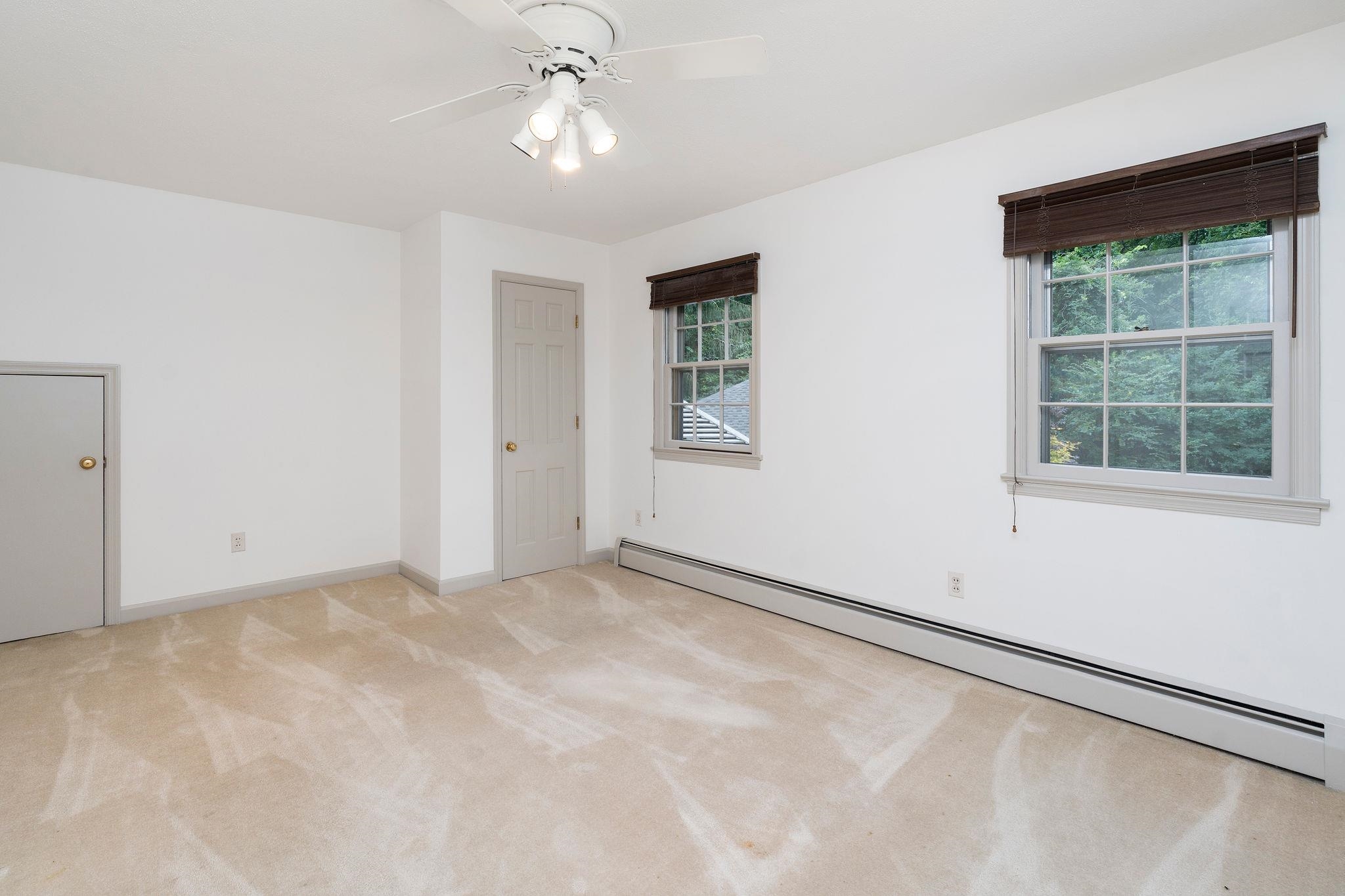 Approx. 15'4 X 11'11. (Don't miss the door access to huge walk-in attic floored storage space)
