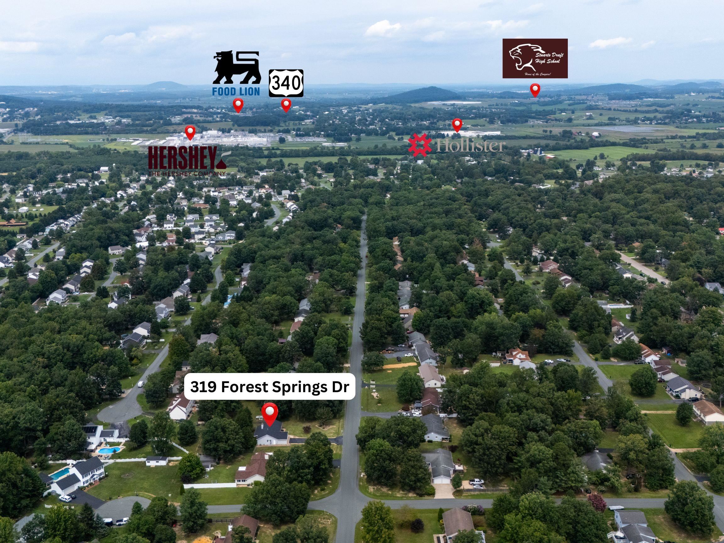 319 FOREST SPRINGS DR, STUARTS DRAFT, Virginia 24477, 3 Bedrooms Bedrooms, ,2 BathroomsBathrooms,Residential,319 FOREST SPRINGS DR,680912 MLS # 680912