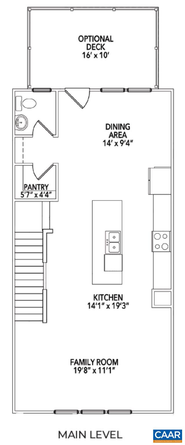 786 PARK RIDGE DR, CROZET, Virginia 22932, 3 Bedrooms Bedrooms, ,2 BathroomsBathrooms,Residential,The Poplar II - Interior Unit - Elevation B,786 PARK RIDGE DR,681043 MLS # 681043