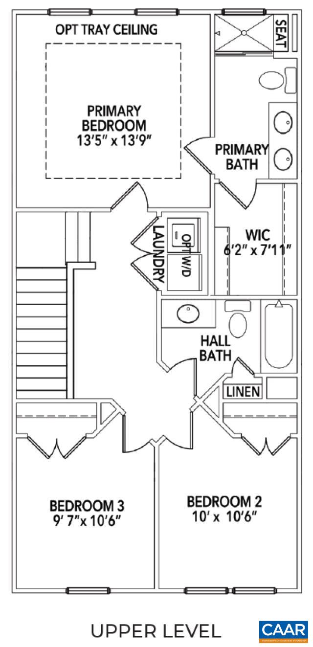 786 PARK RIDGE DR, CROZET, Virginia 22932, 3 Bedrooms Bedrooms, ,2 BathroomsBathrooms,Residential,The Poplar II - Interior Unit - Elevation B,786 PARK RIDGE DR,681043 MLS # 681043