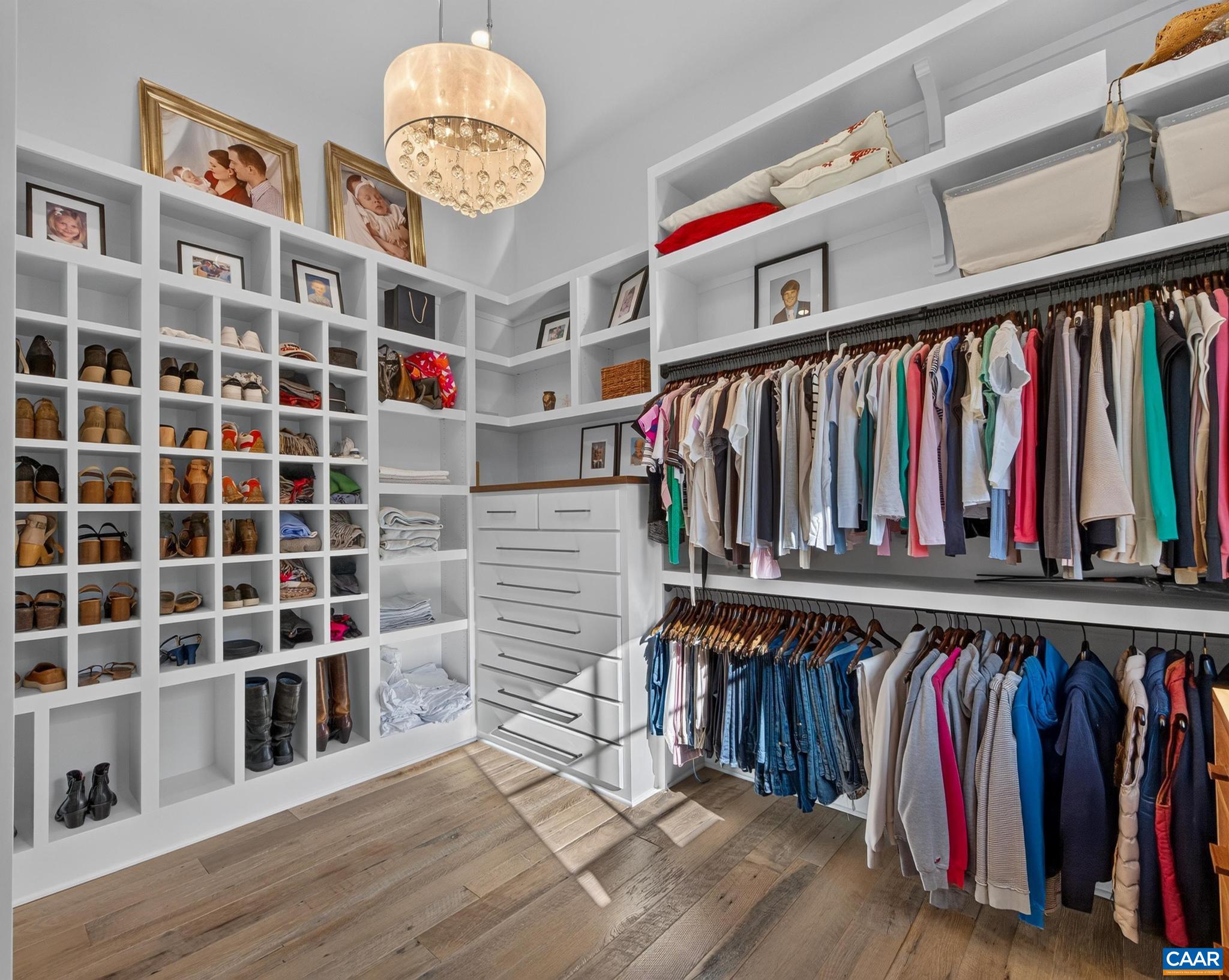 Her walk-in closet Her walk-in closet