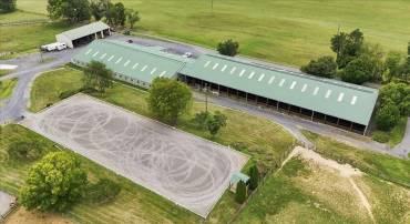 Premier Equestrian Facility on 38.76 Acres | 40-Stall Barn | 14,400 SF Indoor Arena | Dressage Ring | Jumping Ring | Cross-Country Course | Equipment Shed | Multiple Fields & Run-In Sheds |  Trail-Riding Access