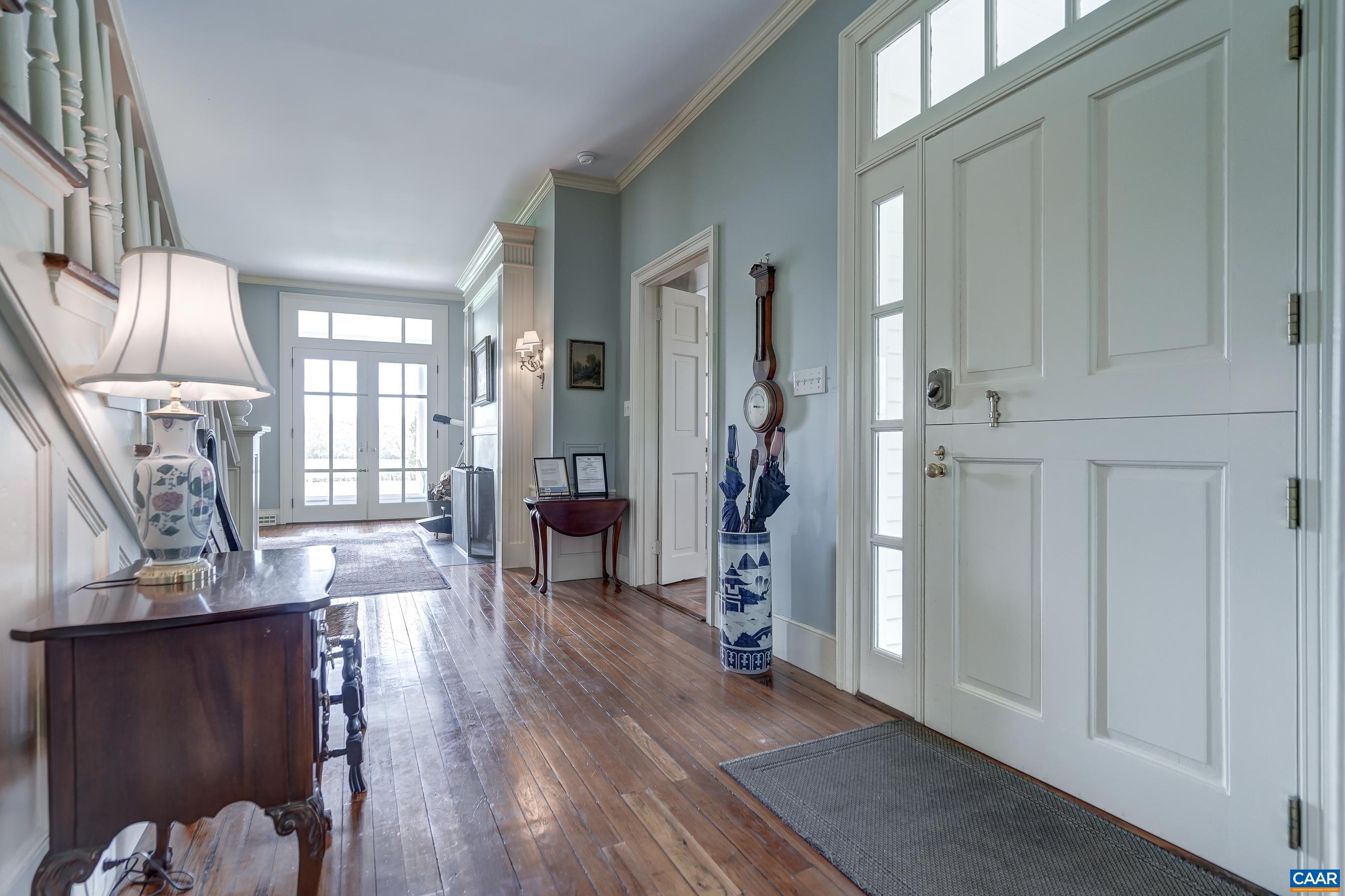 Light filled rooms.