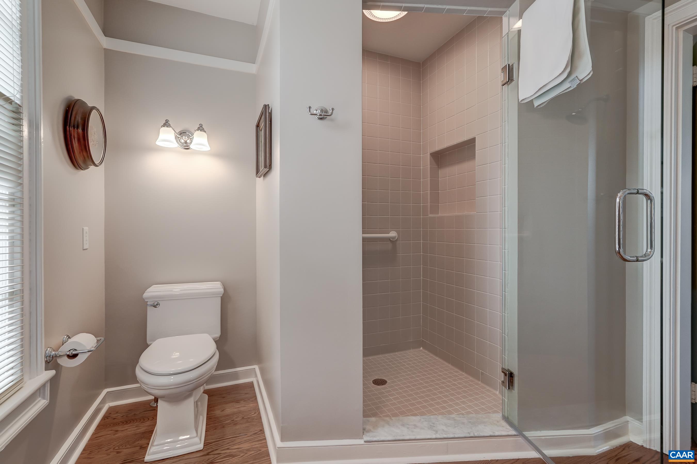 Ensuite bathroom with walk-in shower.