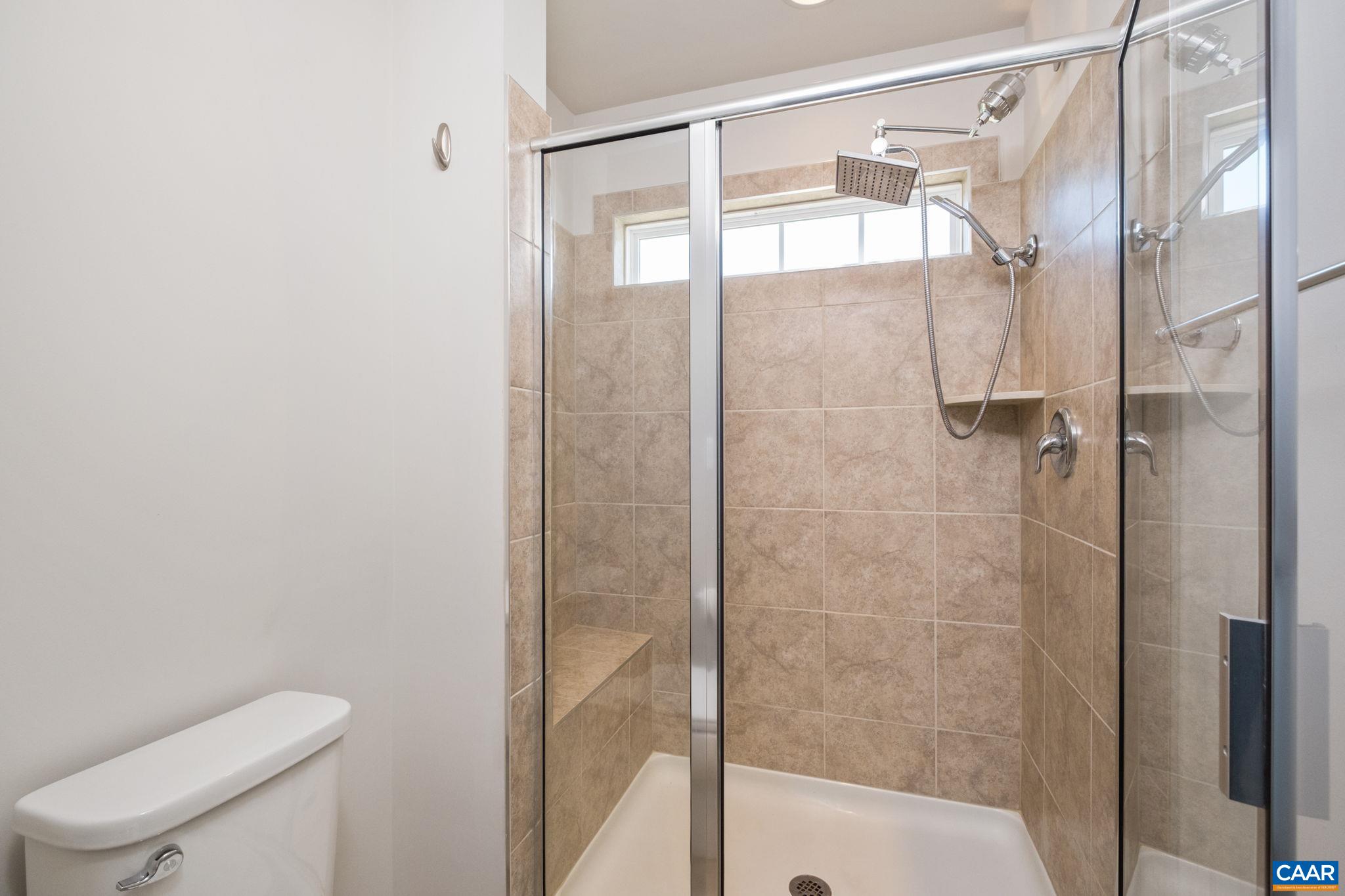 Walk-in Shower in Primary Suite Bathroom