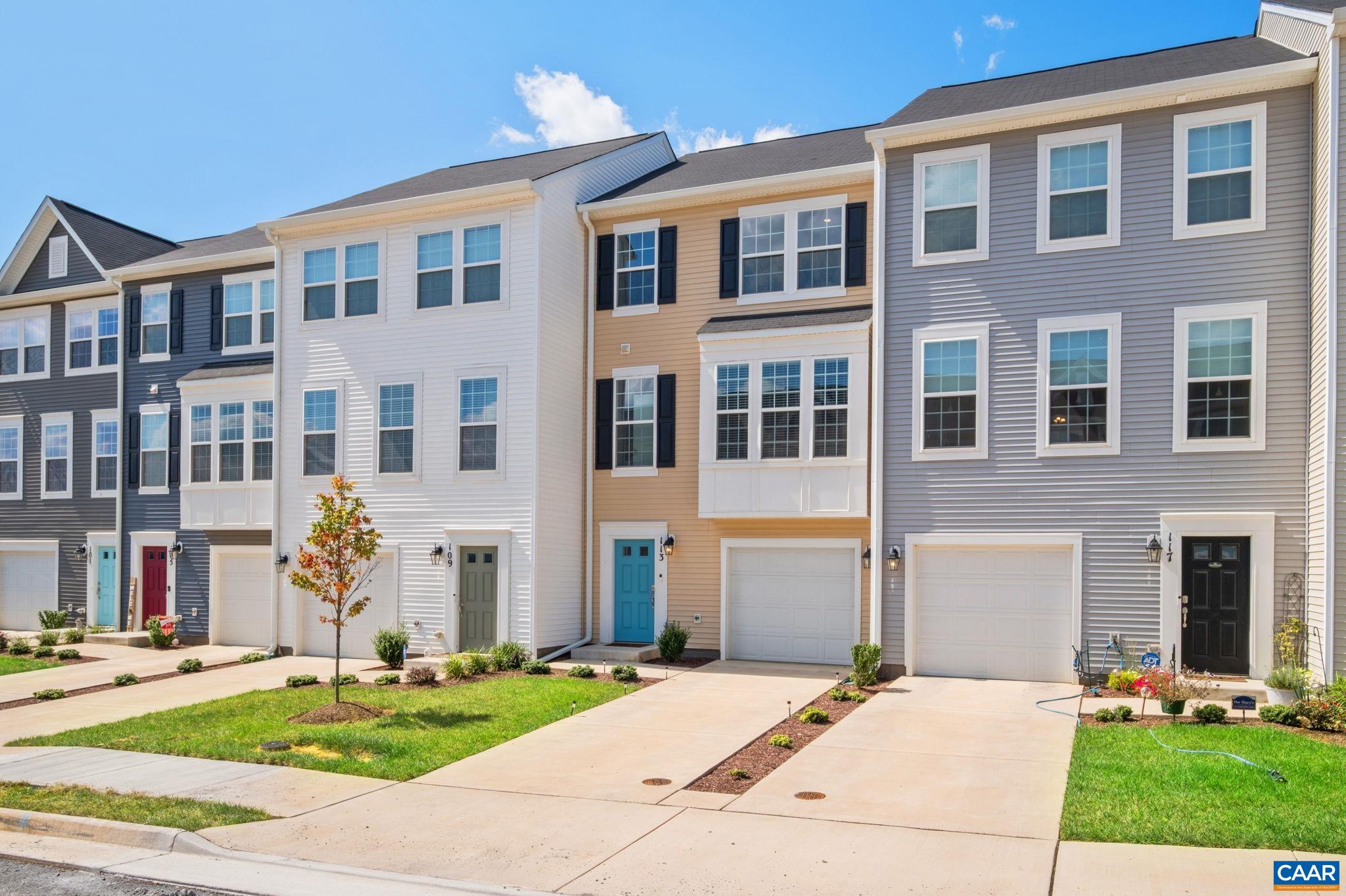 One Car Garage and Driveway