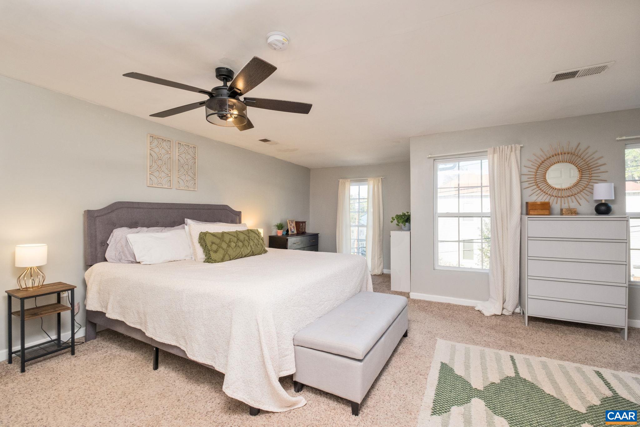 Bedroom 1 on second floor has been enlarged and features a custom walk in closet. Bedroom 1 on second floor has been enlarged and features a custom walk in closet.