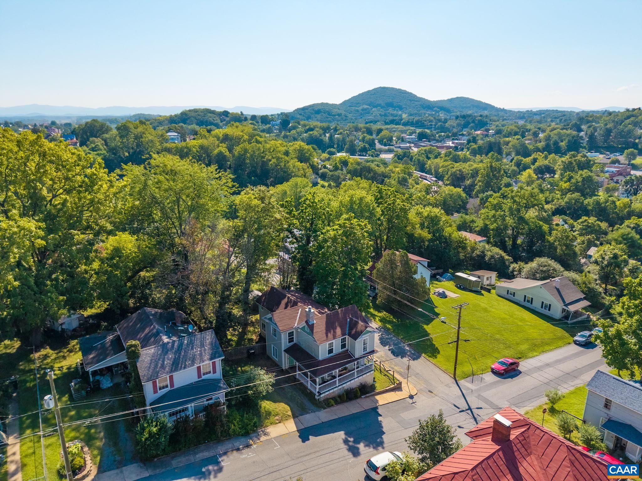 Located on a corner lot with hillside views. Located on a corner lot with hillside views.