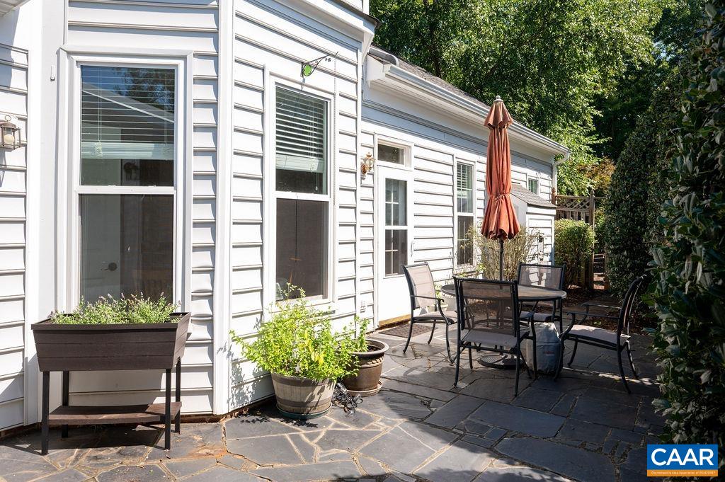 Easy access to patio from both kitchen and sunroom