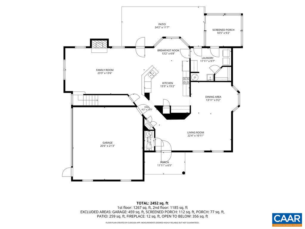 1000 CHARTER OAKS DR, CHARLOTTESVILLE, Virginia 22901, 4 Bedrooms Bedrooms, ,2 BathroomsBathrooms,Residential,1000 CHARTER OAKS DR,681064 MLS # 681064