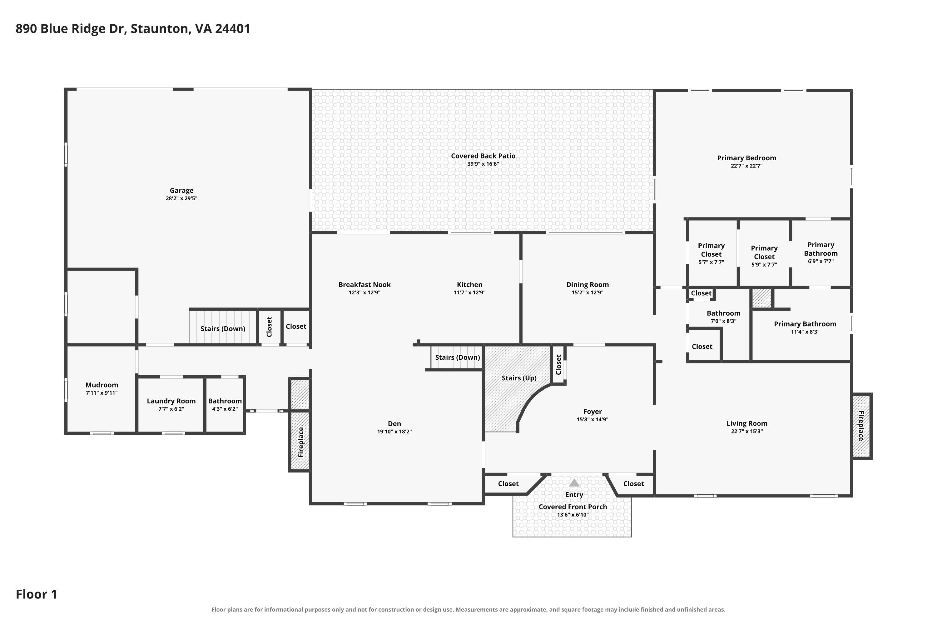 890 BLUE RIDGE DR, STAUNTON, Virginia 24401, 6 Bedrooms Bedrooms, ,5 BathroomsBathrooms,Residential,890 BLUE RIDGE DR,681238 MLS # 681238