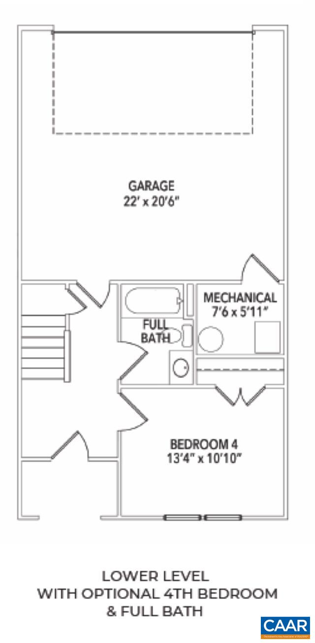 3615 HILAH LN, CHARLOTTESVILLE, Virginia 22901, 4 Bedrooms Bedrooms, ,3 BathroomsBathrooms,Residential,Holly II A townhome plan - Elevation E,3615 HILAH LN,681253 MLS # 681253
