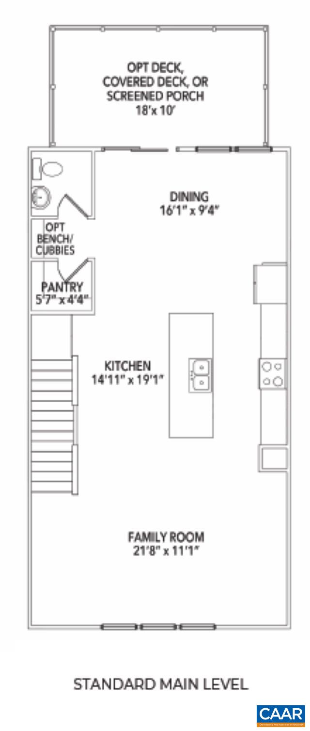 3615 HILAH LN, CHARLOTTESVILLE, Virginia 22901, 4 Bedrooms Bedrooms, ,3 BathroomsBathrooms,Residential,Holly II A townhome plan - Elevation E,3615 HILAH LN,681253 MLS # 681253