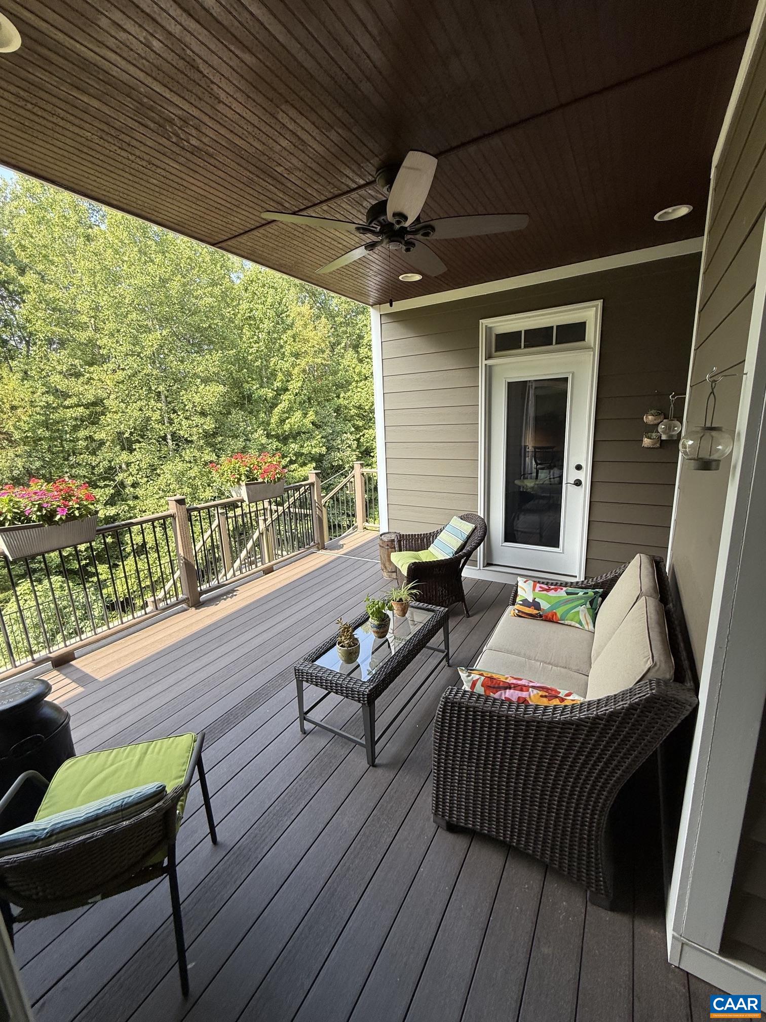 Durable Trex decking. Durable Trex decking.