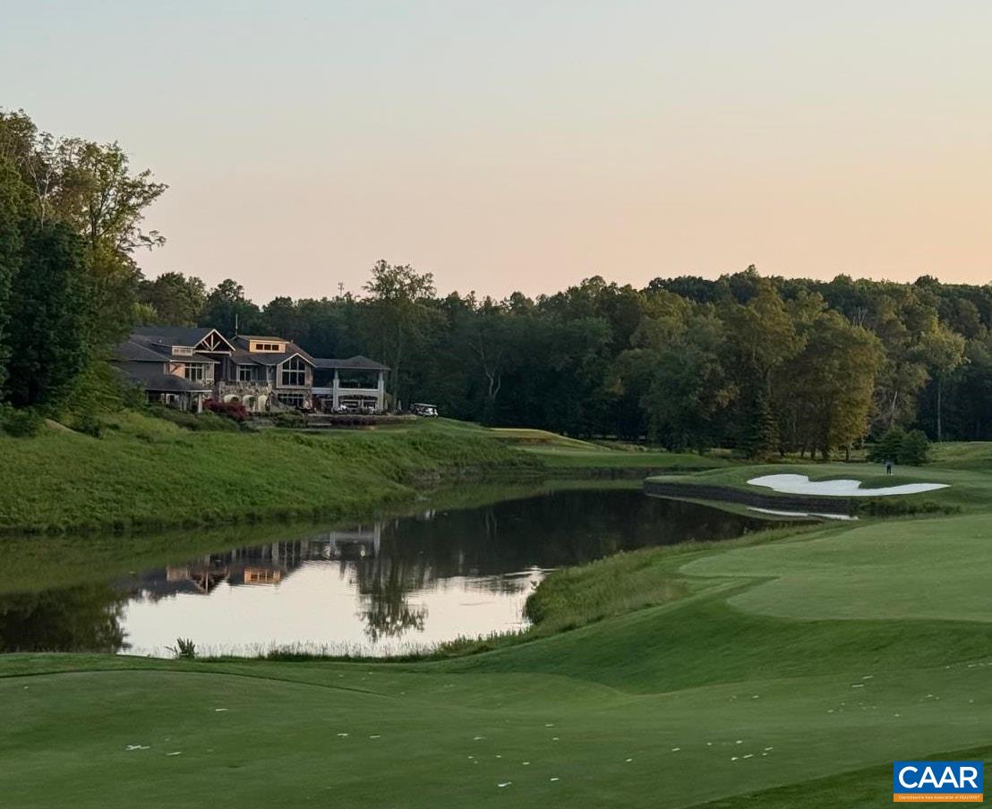 Overlooking the 18th hole. Overlooking the 18th hole.