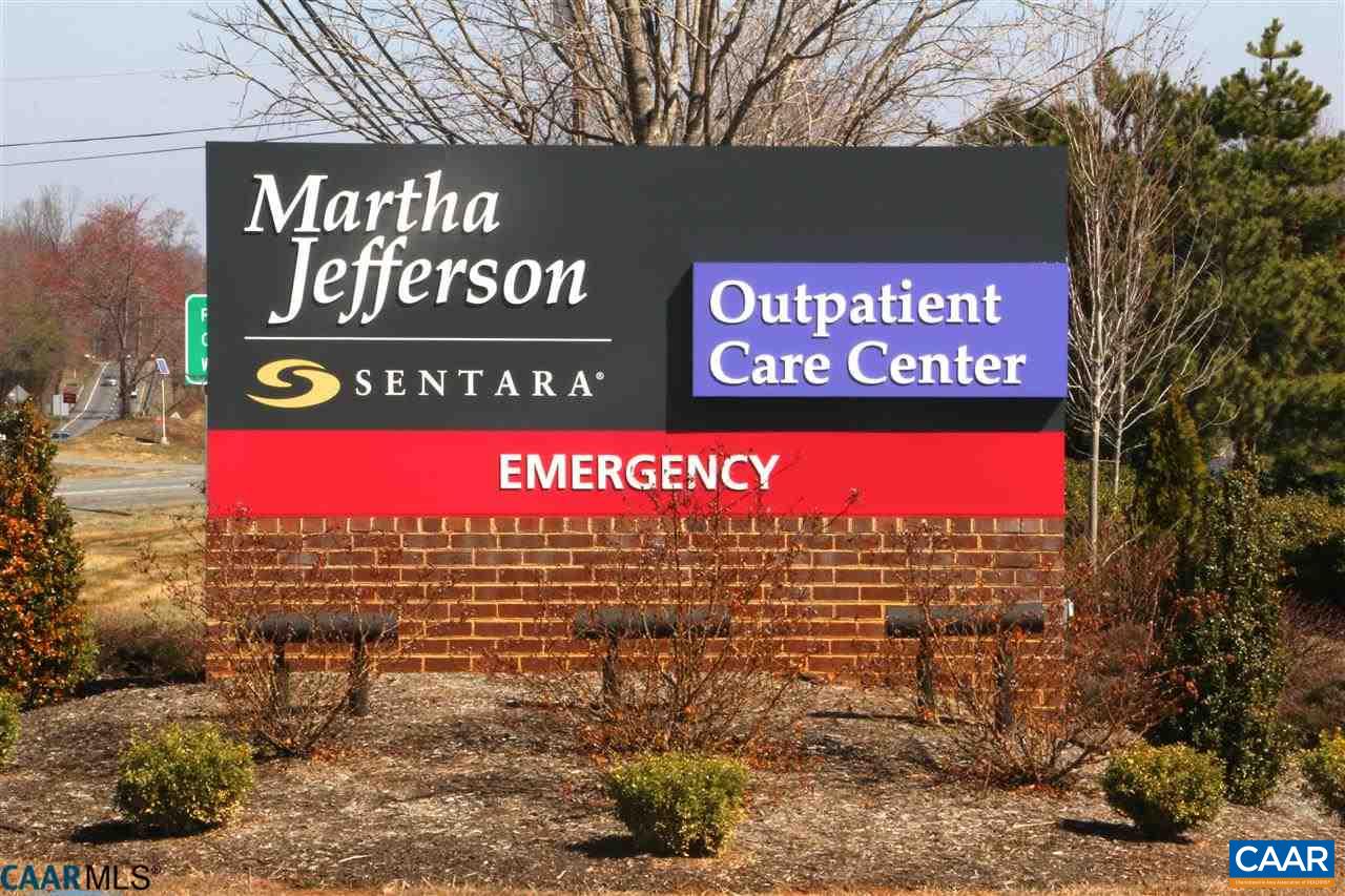 Conveniently located in between the Martha Jefferson Hospital Outpatient Care Center and the main hospital. Conveniently located in between the Martha Jefferson Hospital Outpatient Care Center and the main hospital.