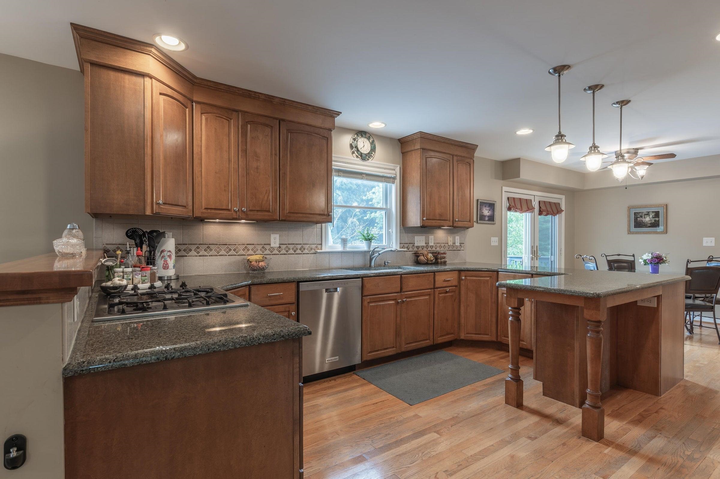 . . . double ovens and gas range . . . . . . double ovens and gas range . . .